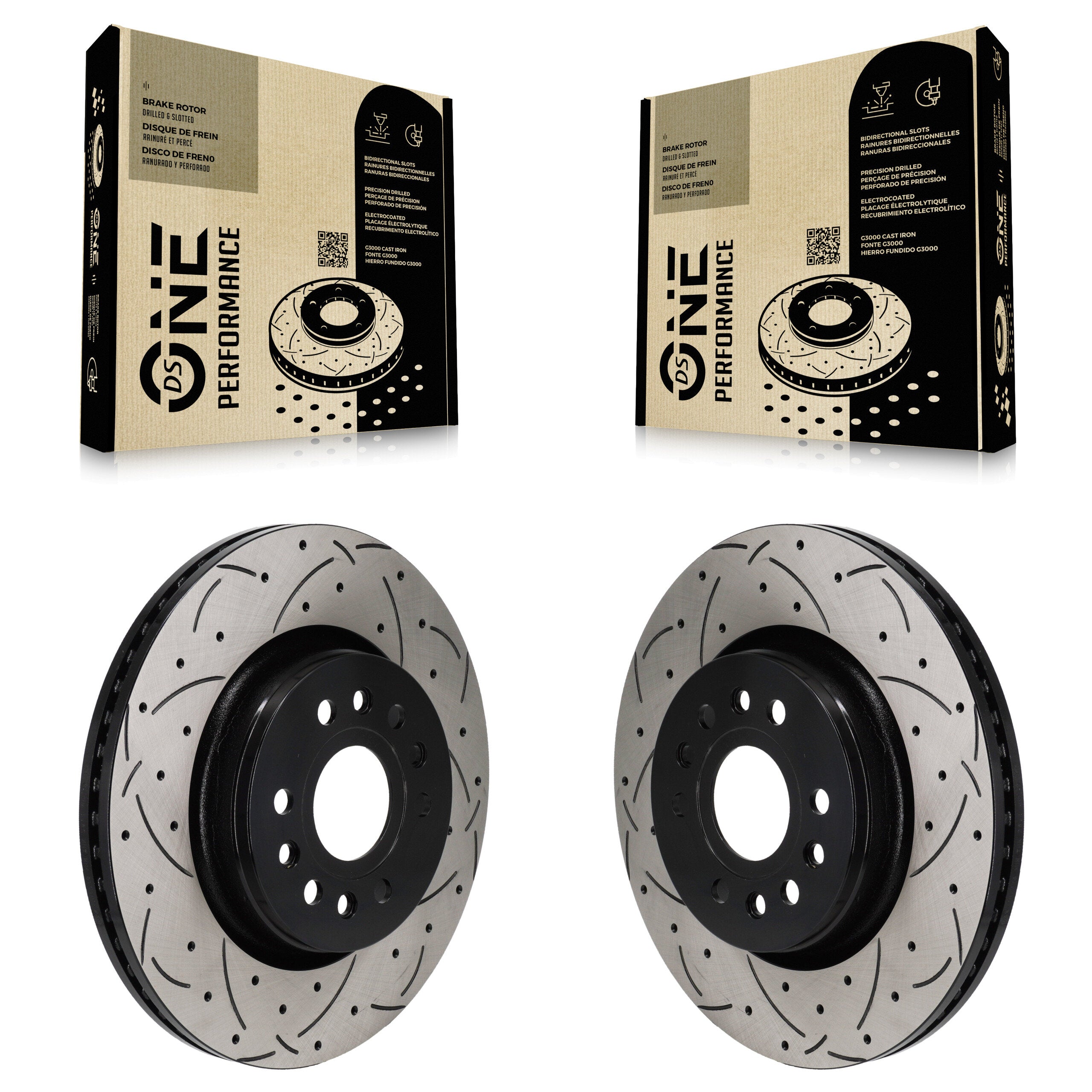 DS-One KD-100698 Disc Brake Rotor for 2021-2024 Jeep Grand Wagoneer L, Jeep Wagoneer L, Jeep Grand Wagoneer & more - Front product image