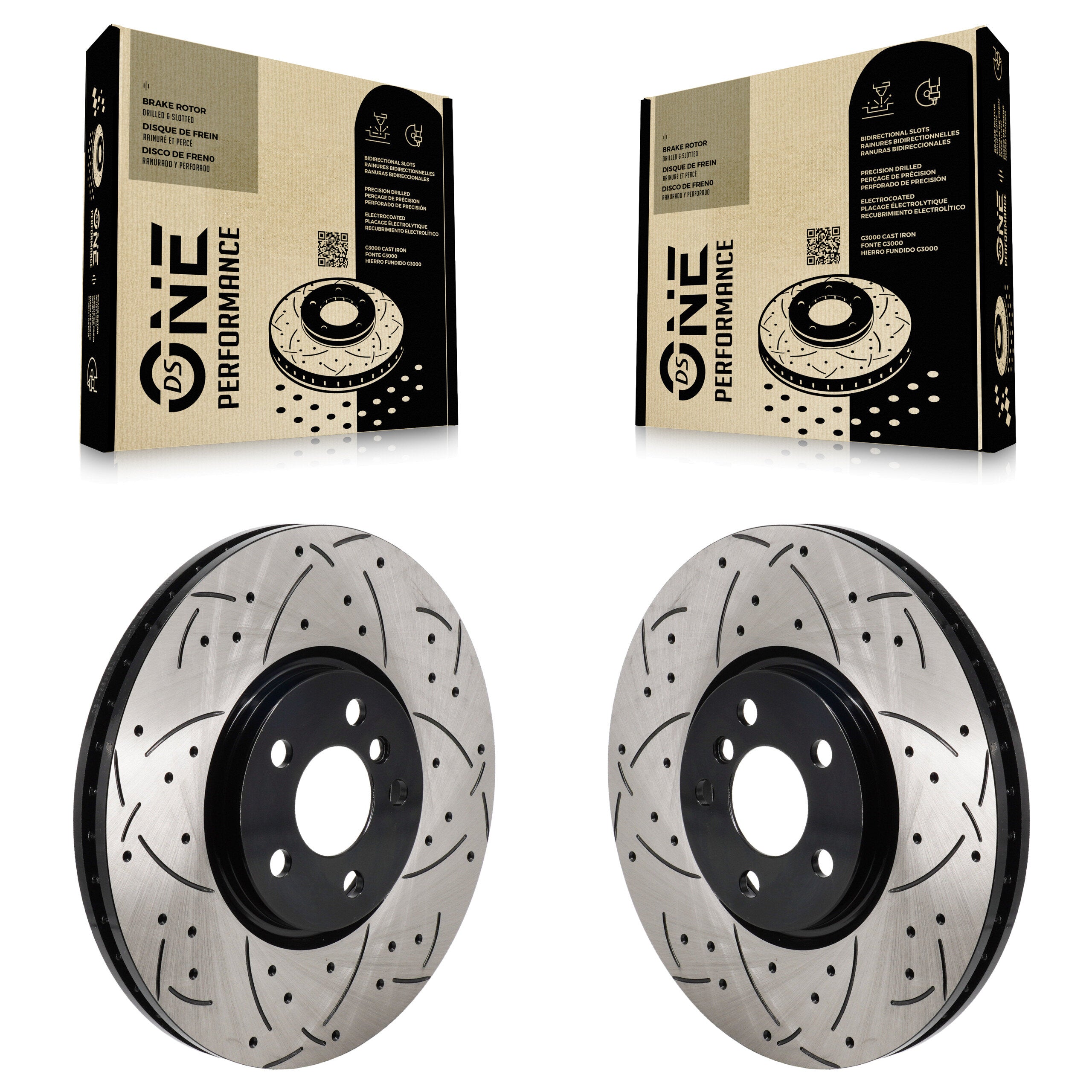 DS-One KD-100699 Disc Brake Rotor for 2015-2023 Mini Cooper Countryman, Mini Cooper Clubman, Mini Cooper - Front product image