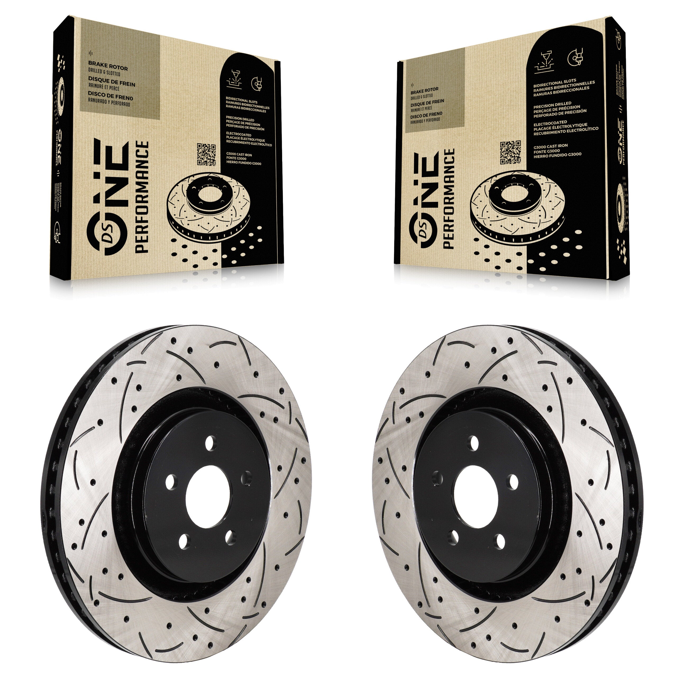 DS-One KD-100700 Disc Brake Rotor for 2019-2024 Ford Edge - Front product image