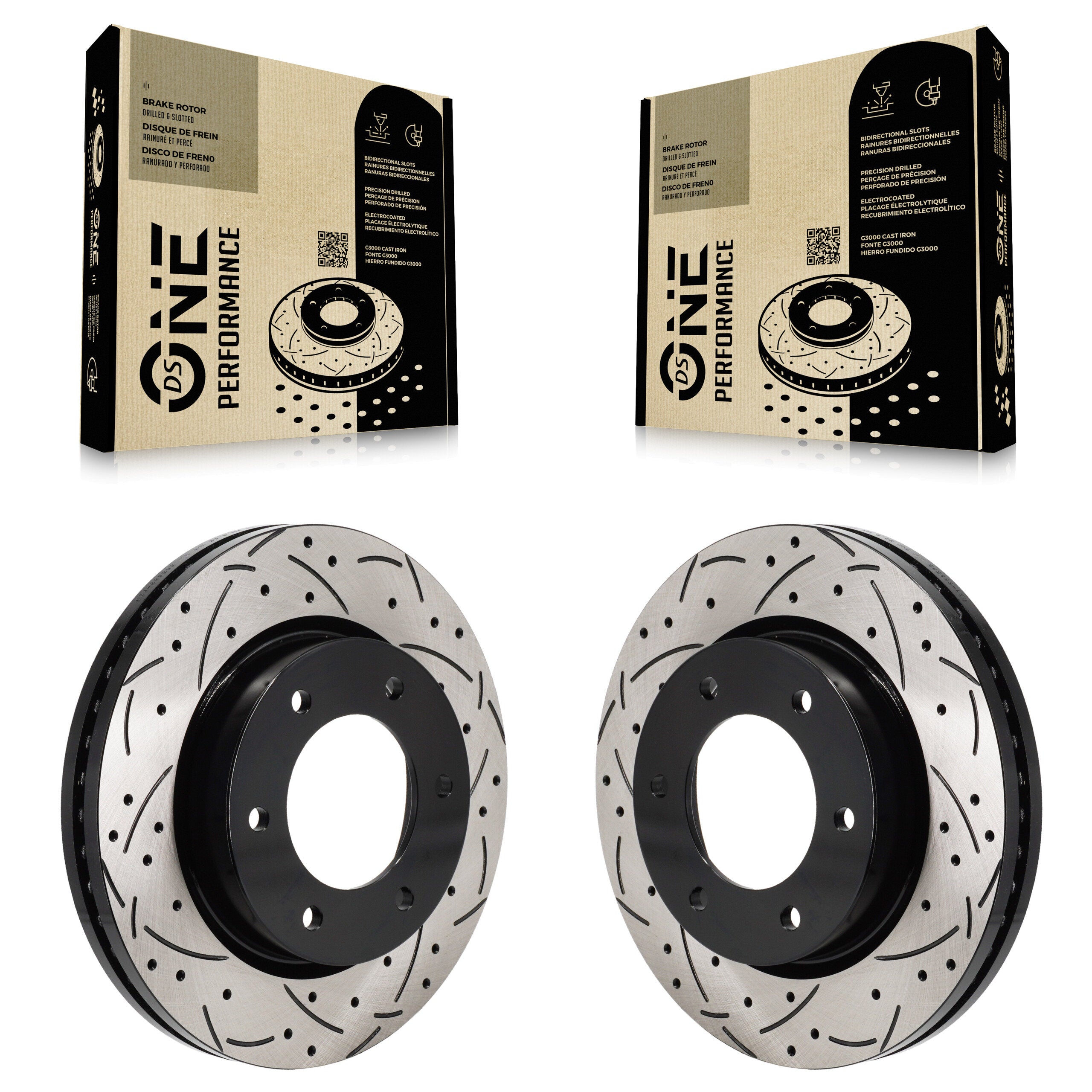 DS-One KD-100702 Disc Brake Rotor for 2019-2024 Ford Bronco, Ford Ranger - Front product image