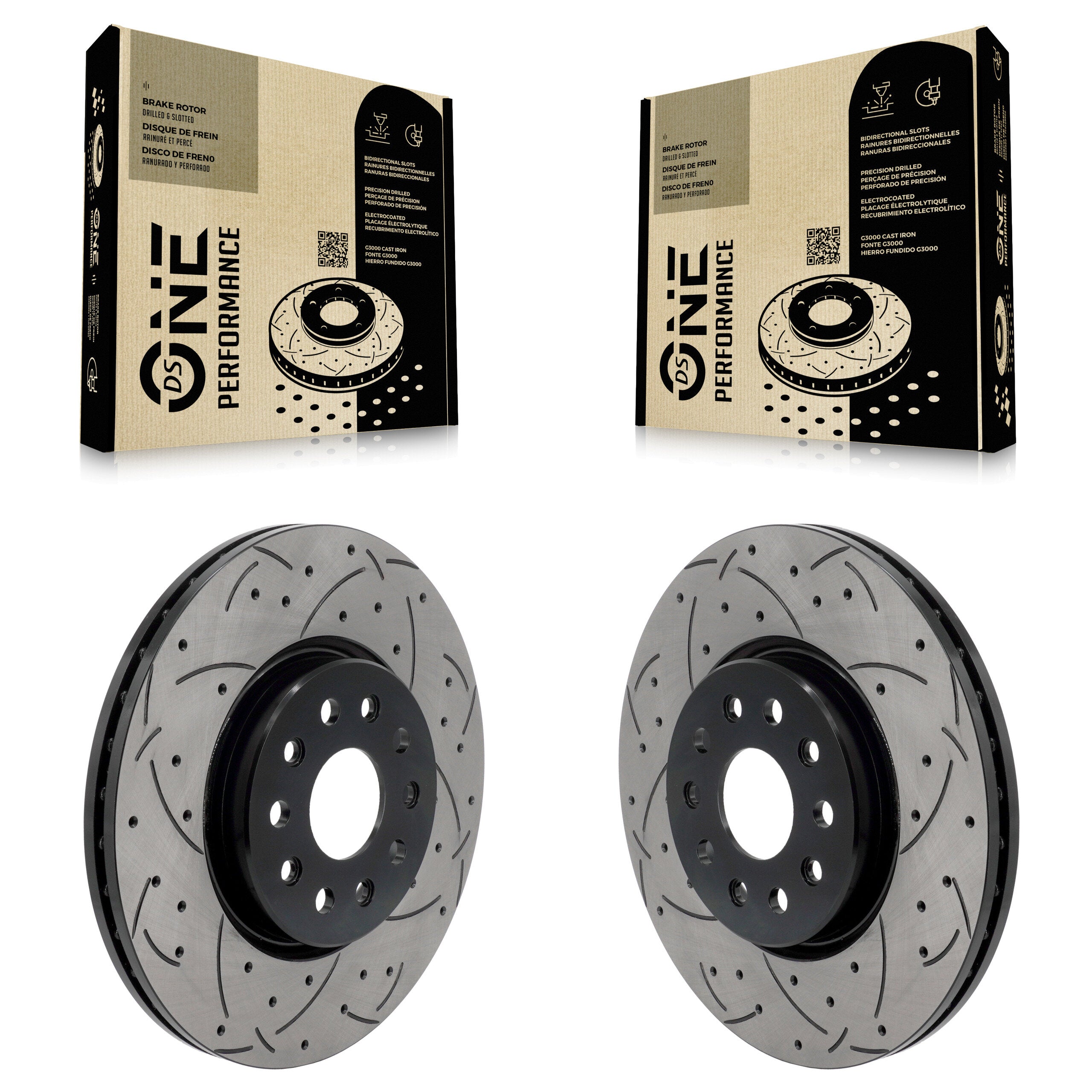 DS-One KD-100703 Disc Brake Rotor for 2021-2024 Jeep Grand Cherokee, Jeep Grand Cherokee L - Front product image