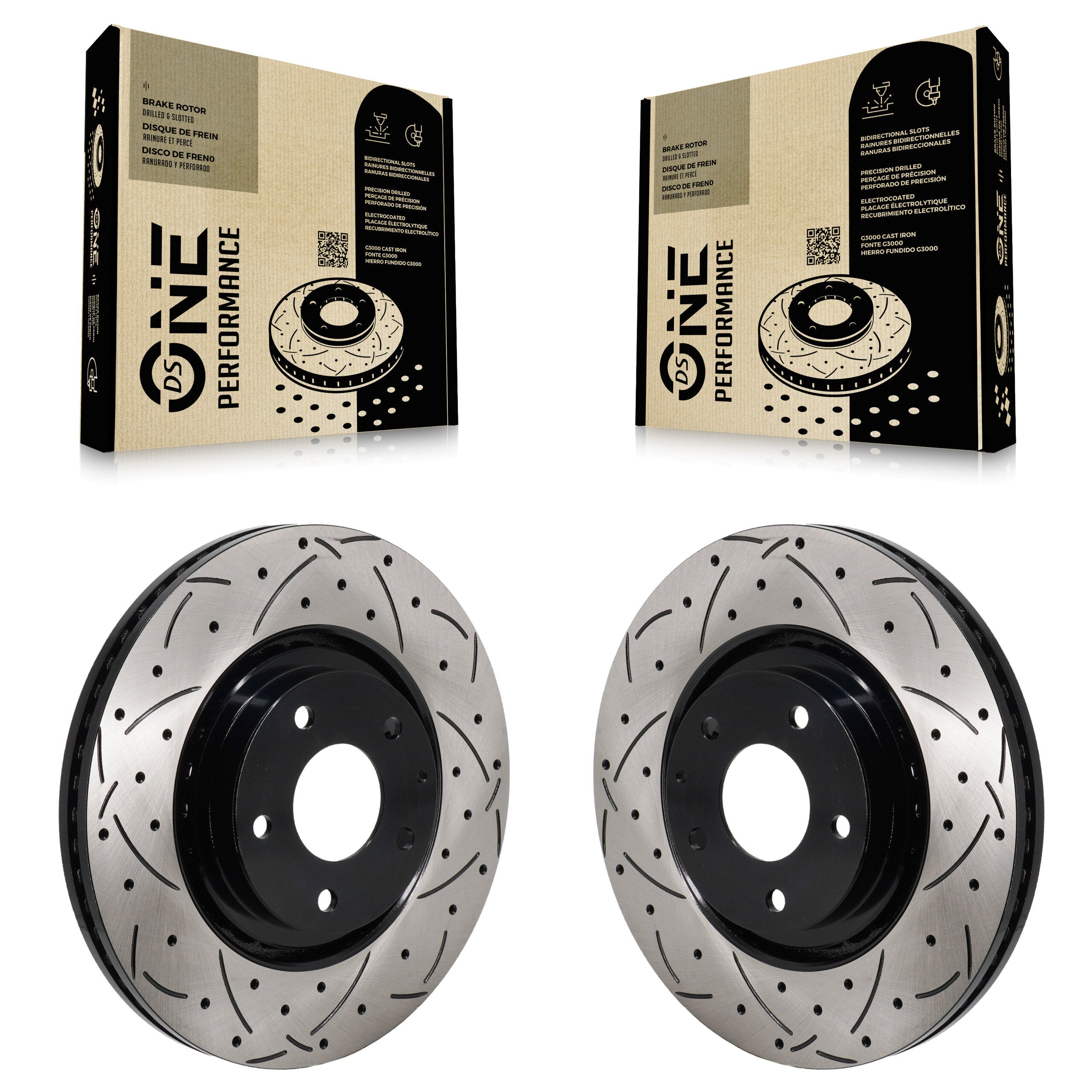 DS-One KD-100706 Disc Brake Rotor for 2016-2024 Mazda 6, Mazda CX-5, Mazda CX-9 - Front product image