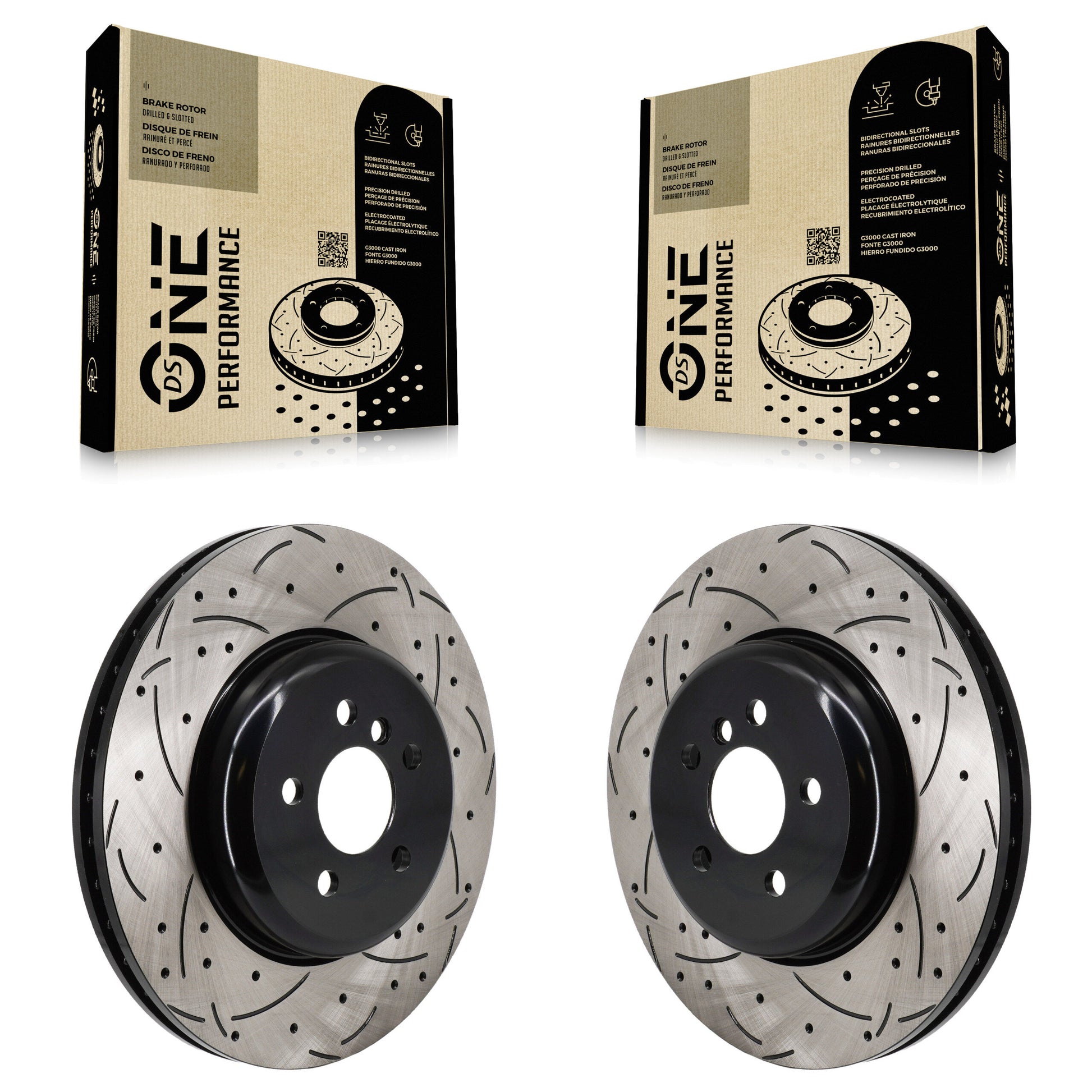 DS-One KD-100709 Disc Brake Rotor for 2017-2024 BMW i4, BMW X6, BMW X5 & more - Front product image