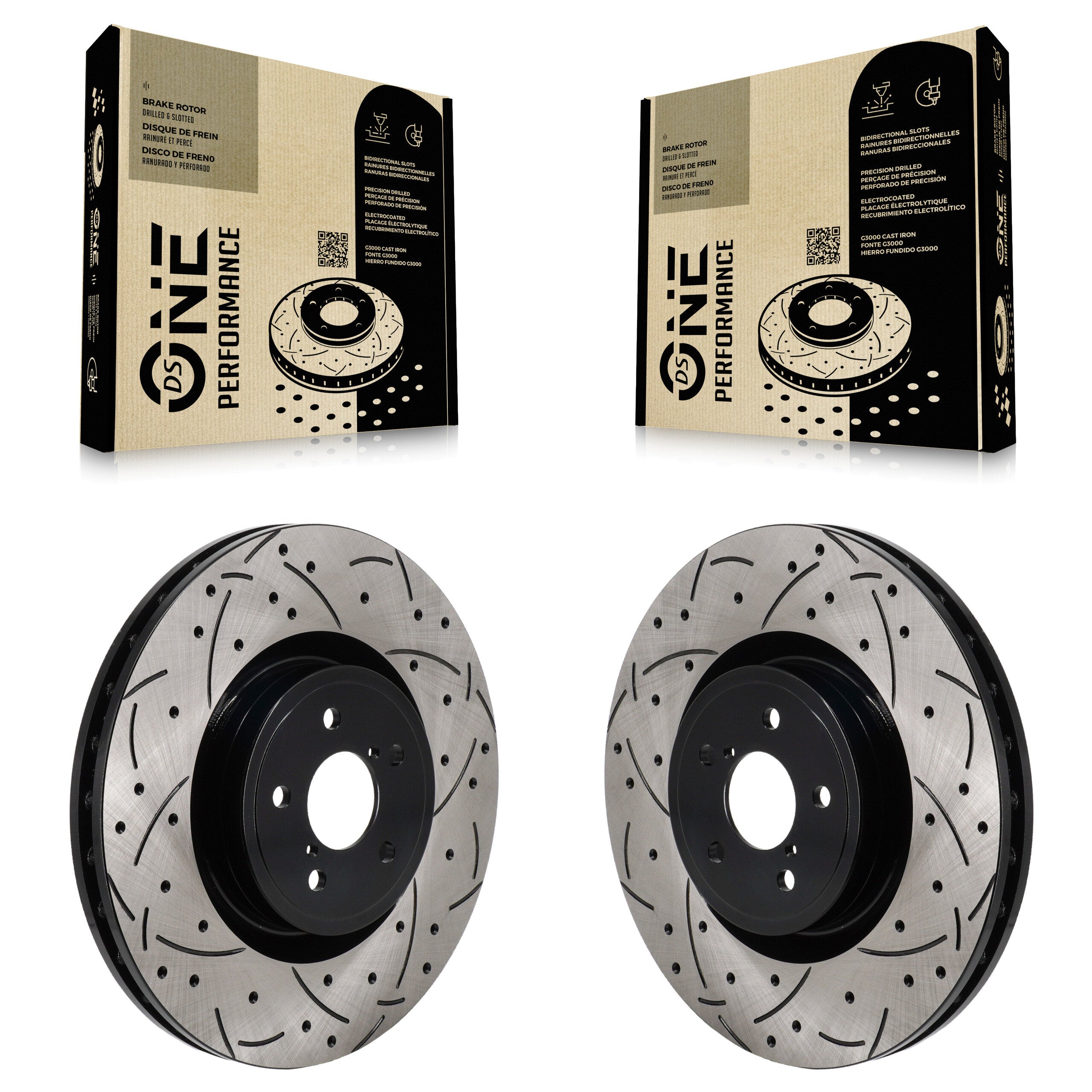 DS-One KD-100711 Disc Brake Rotor for 2004-2020 Toyota 86, Subaru BRZ, Subaru Impreza - Front product image