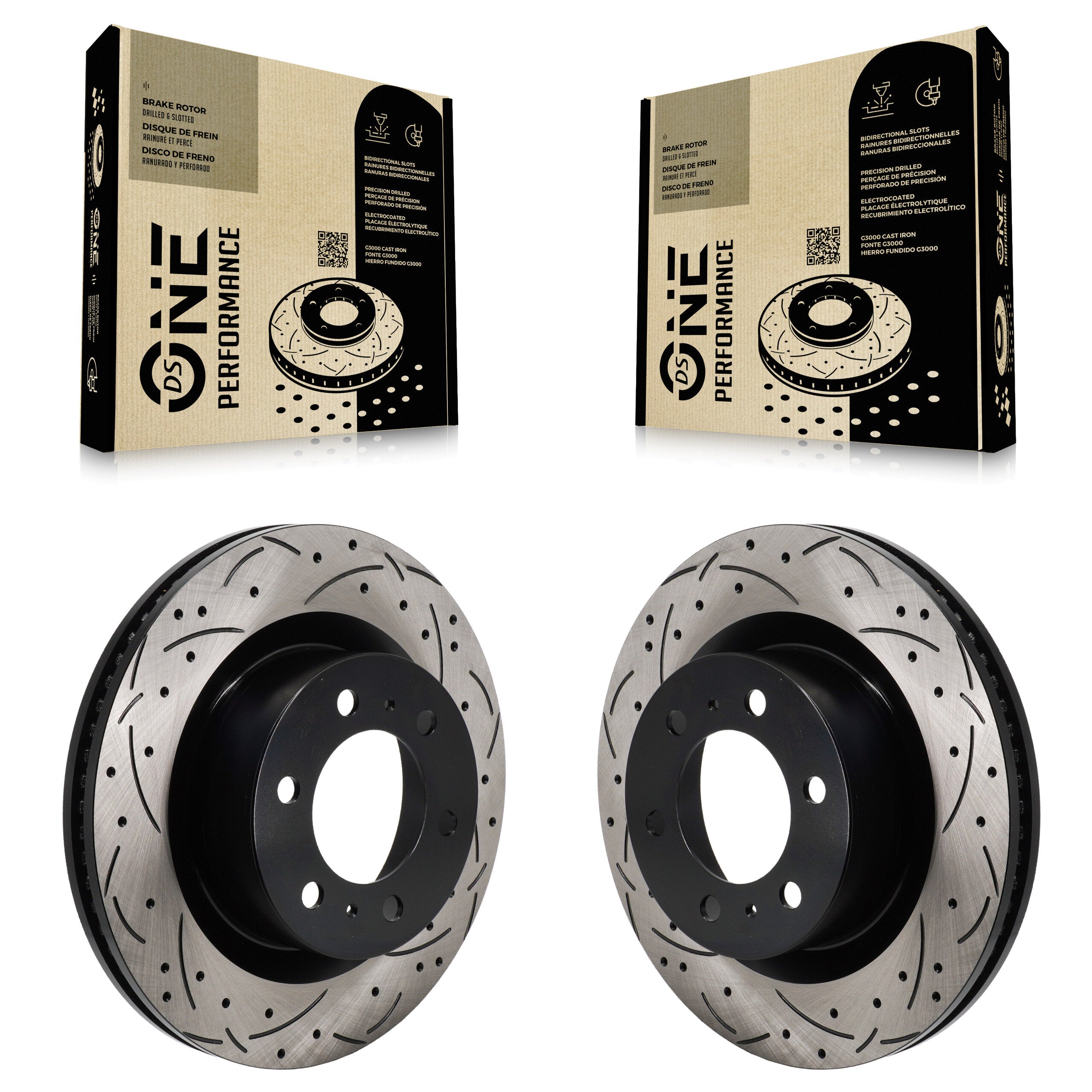 DS-One KD-100713 Disc Brake Rotor for 2022-2024 Toyota Sequoia, Lexus LX600, Toyota Tundra - Front product image
