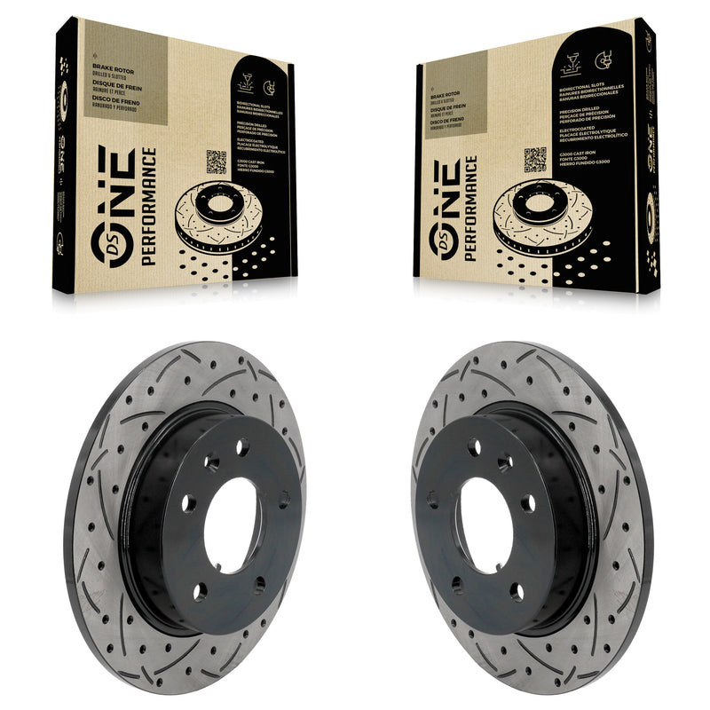DS-One KD-100714 Disc Brake Rotor for 2020-2024 Chevrolet Trailblazer, Buick Encore GX - Rear product image