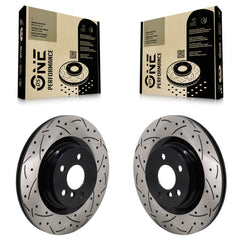 DS-One KD-100727 Disc Brake Rotor for 2019-2024 BMW M235i xDrive Gran Coupe, Mini Cooper Clubman, Mini Cooper Countryman & more - Rear product image