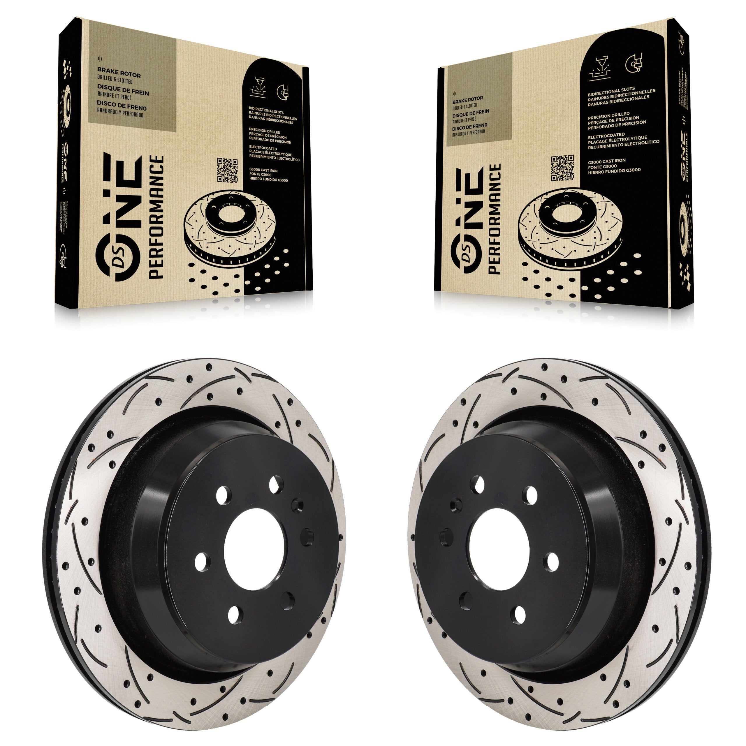 DS-One KD-100730 Disc Brake Rotor for 2021-2022 Chevrolet Colorado, GMC Canyon - Rear product image