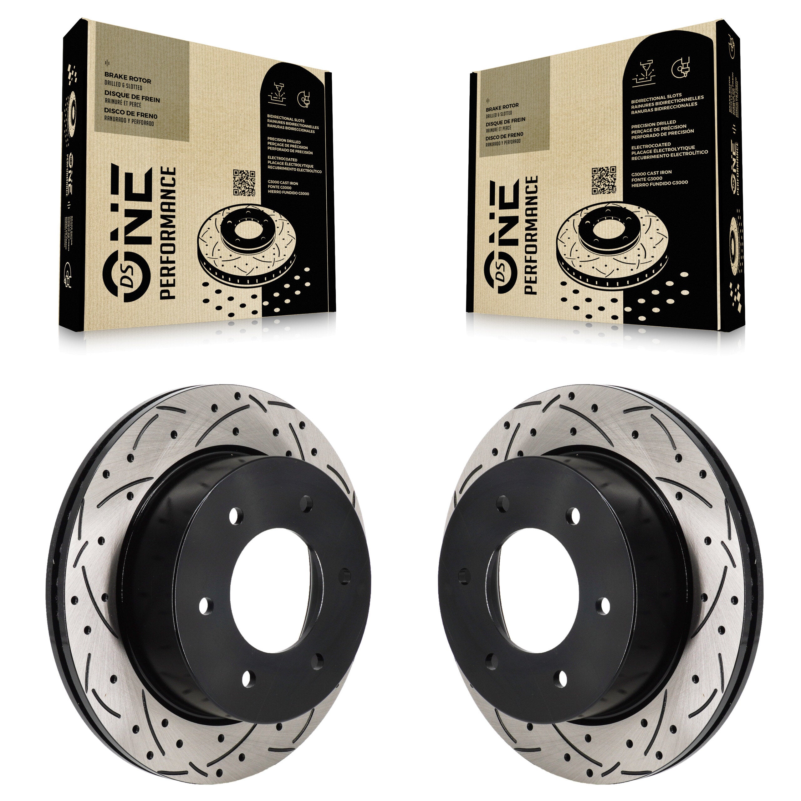 DS-One KD-100731 Disc Brake Rotor for 2019-2024 Ford Bronco, Ford Ranger - Rear product image