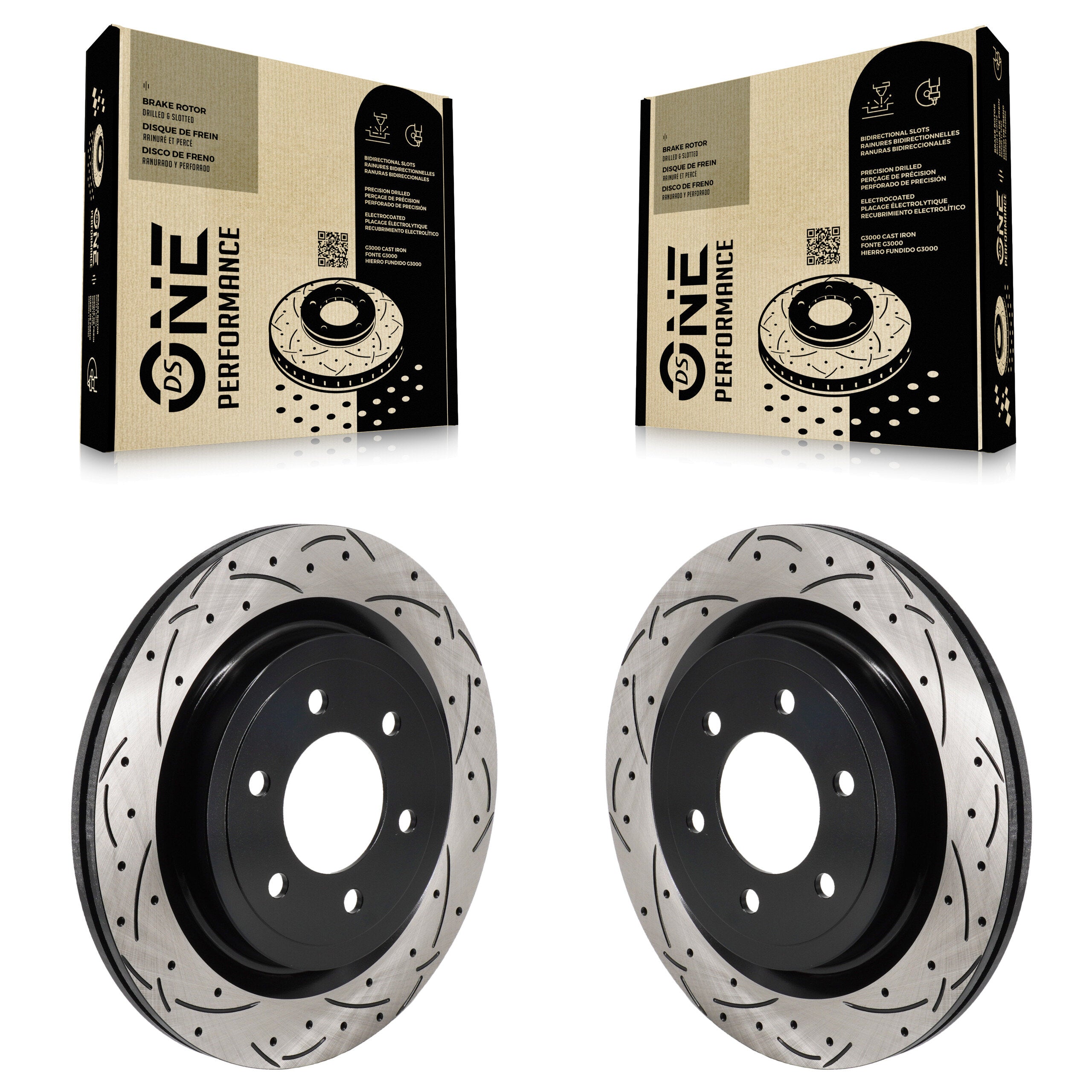 DS-One KD-100732 Disc Brake Rotor for 2021-2025 Ford F-150 Lightning, Ford F-150 - Rear product image