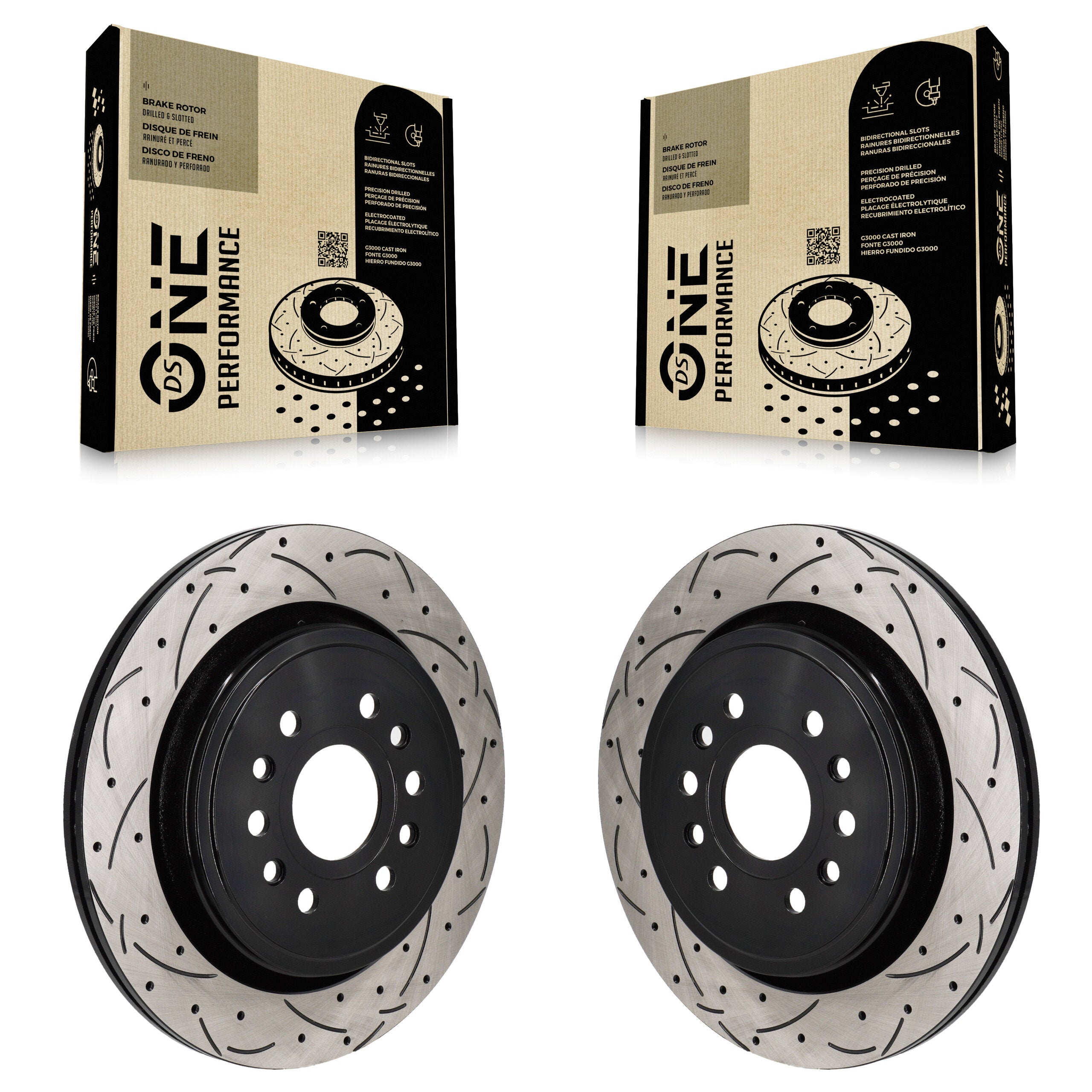 DS-One KD-100734 Disc Brake Rotor for 2021-2024 Jeep Grand Wagoneer L, Jeep Wagoneer L, Jeep Grand Wagoneer & more - Rear product image