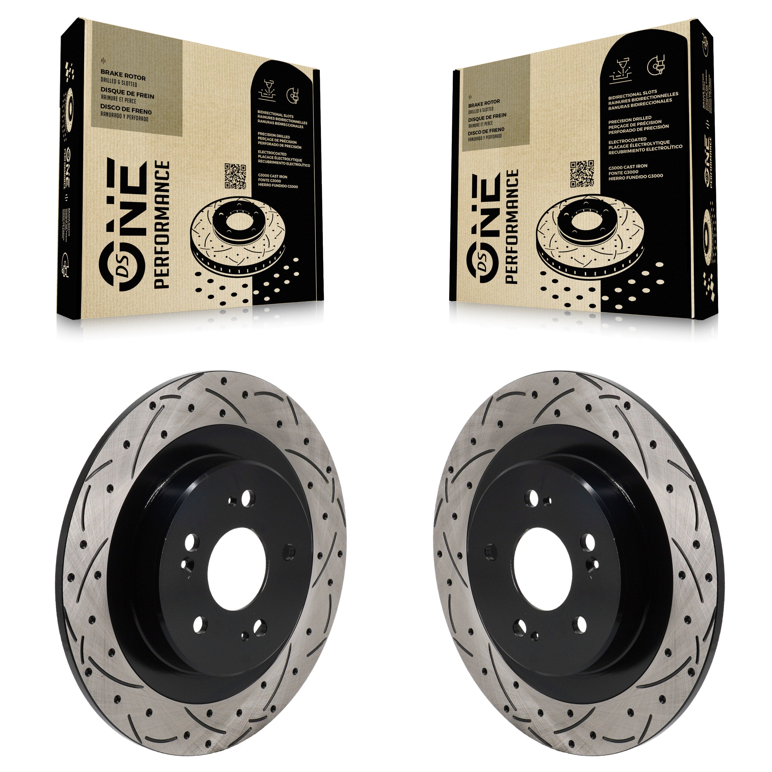 DS-One KD-100736 Disc Brake Rotor for 2021-2023 Acura TLX - Rear product image