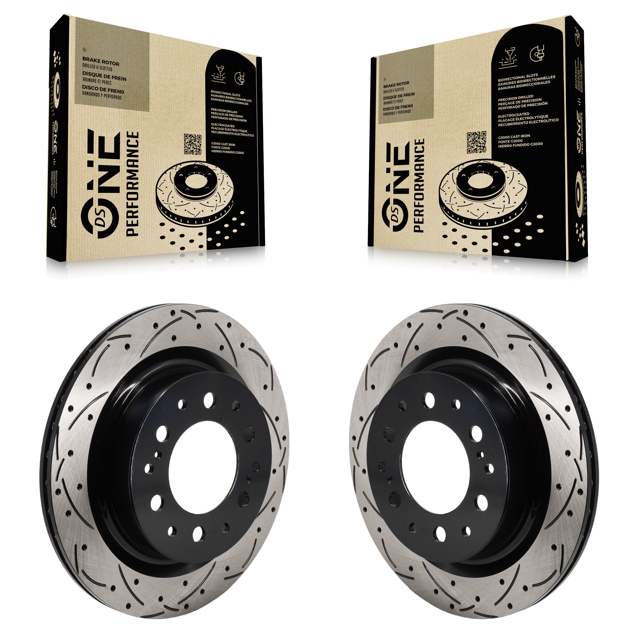 DS-One KD-100737 Disc Brake Rotor for 2022-2024 Toyota Sequoia, Lexus LX600, Toyota Tundra - Rear product image