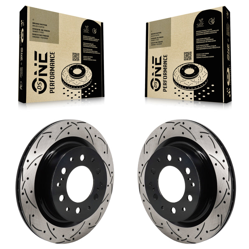 DS-One KD-100737 Disc Brake Rotor for 2022-2024 Toyota Sequoia, Lexus LX600, Toyota Tundra - Rear product image