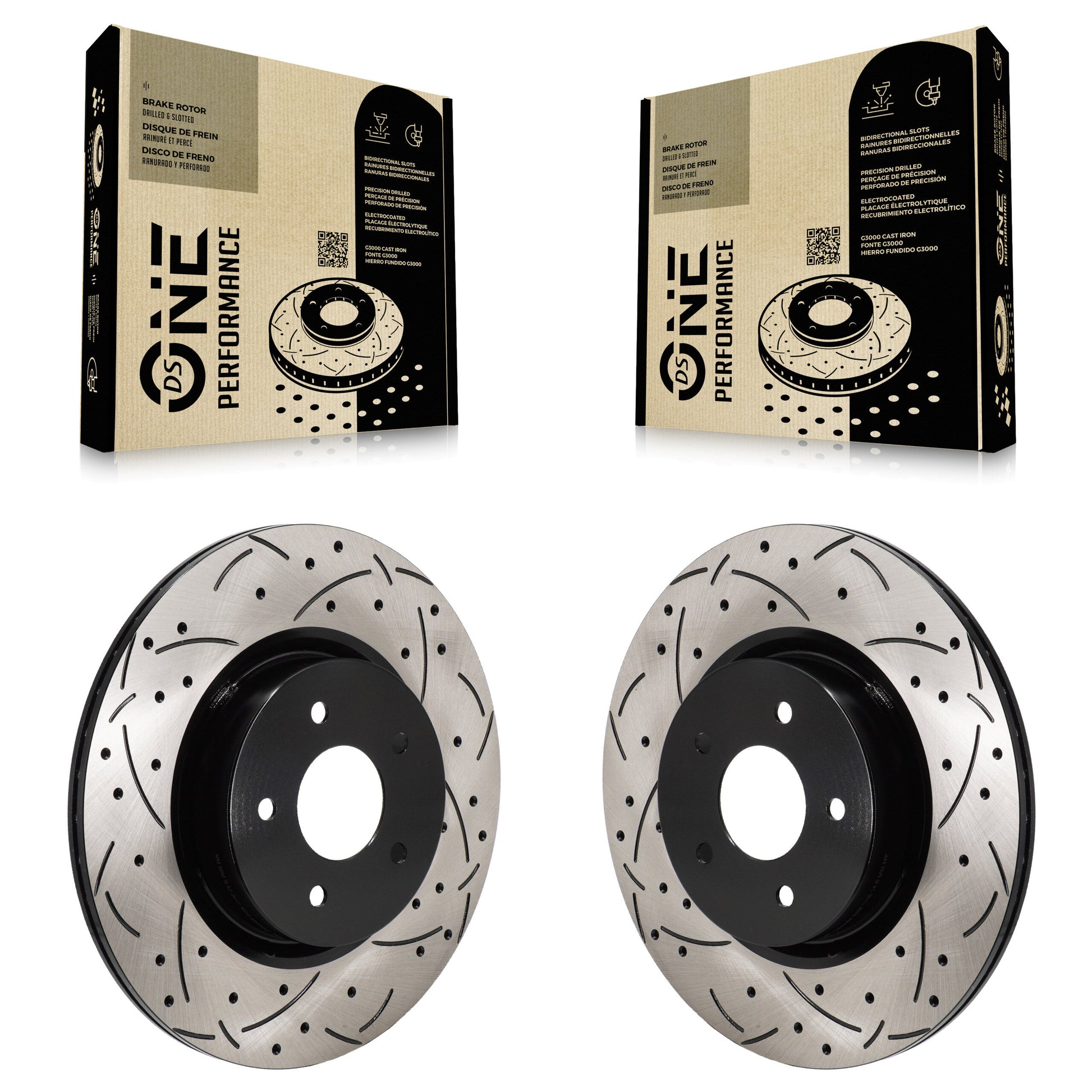 DS-One KD-100739 Disc Brake Rotor for 2022-2023 Nissan ARIYA, INFINITI QX60, Mitsubishi Outlander & more - Rear product image