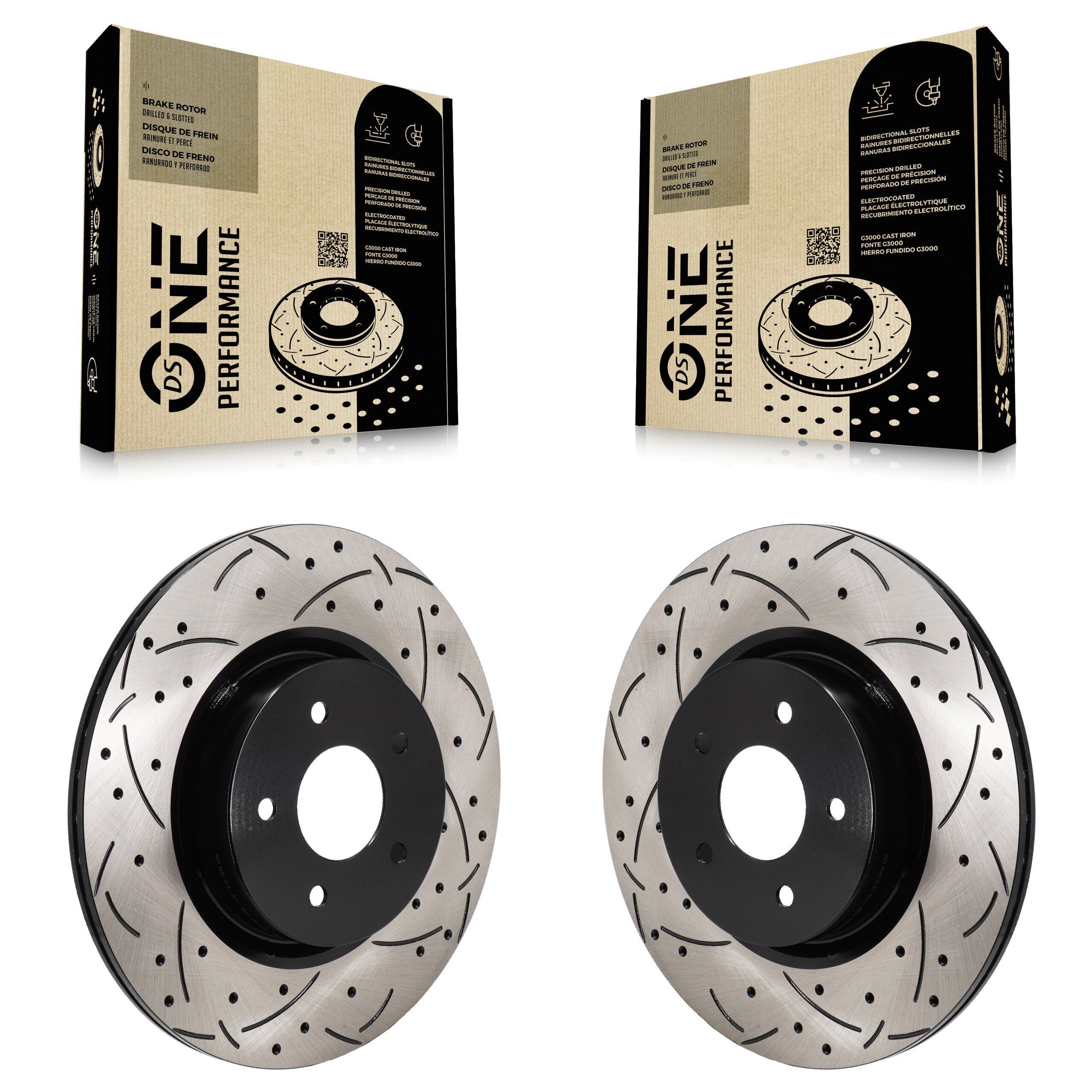 DS-One KD-100739 Disc Brake Rotor for 2022-2023 Nissan ARIYA, INFINITI QX60, Mitsubishi Outlander & more - Rear product image