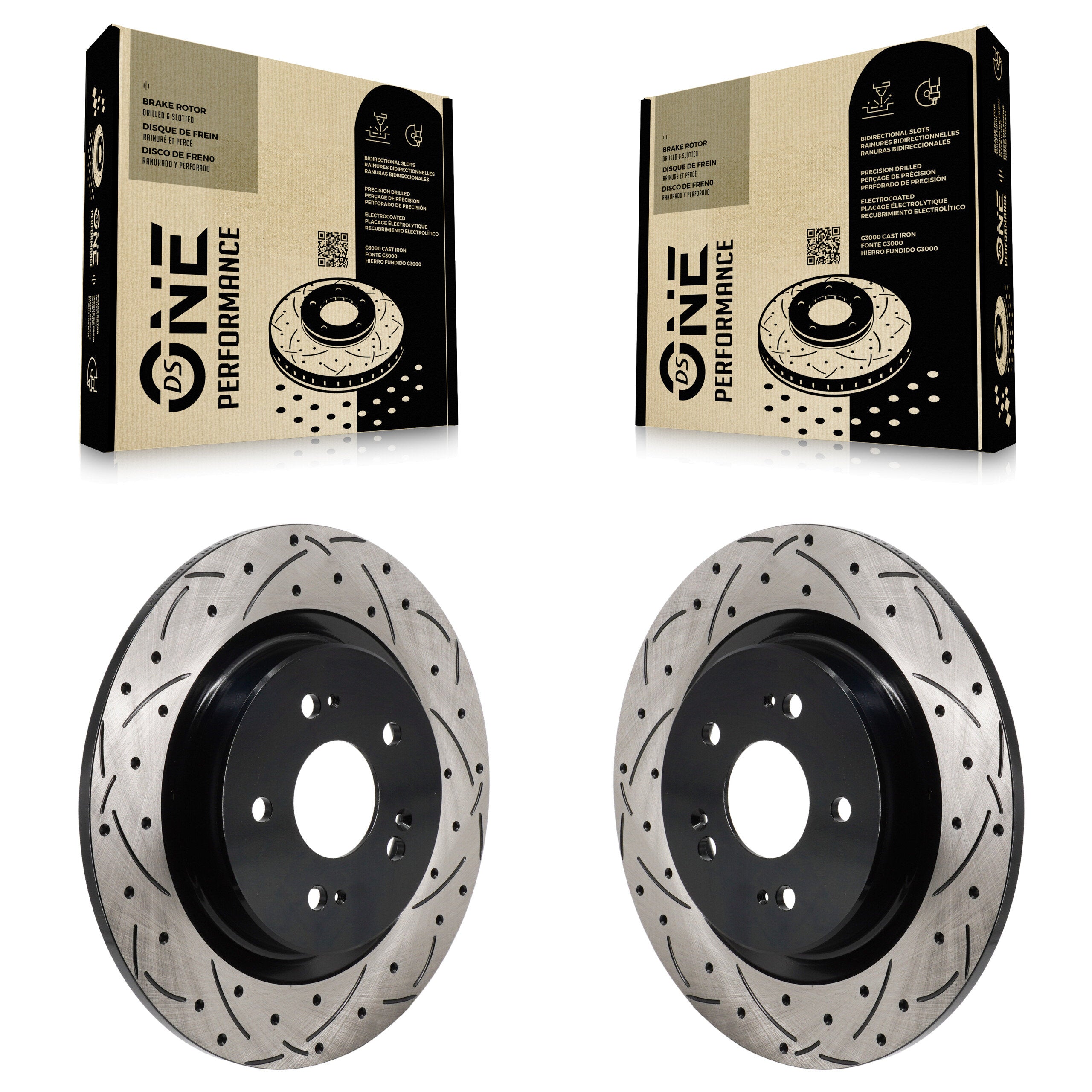 DS-One KD-100741 Disc Brake Rotor for 2022-2024 Acura MDX - Rear product image