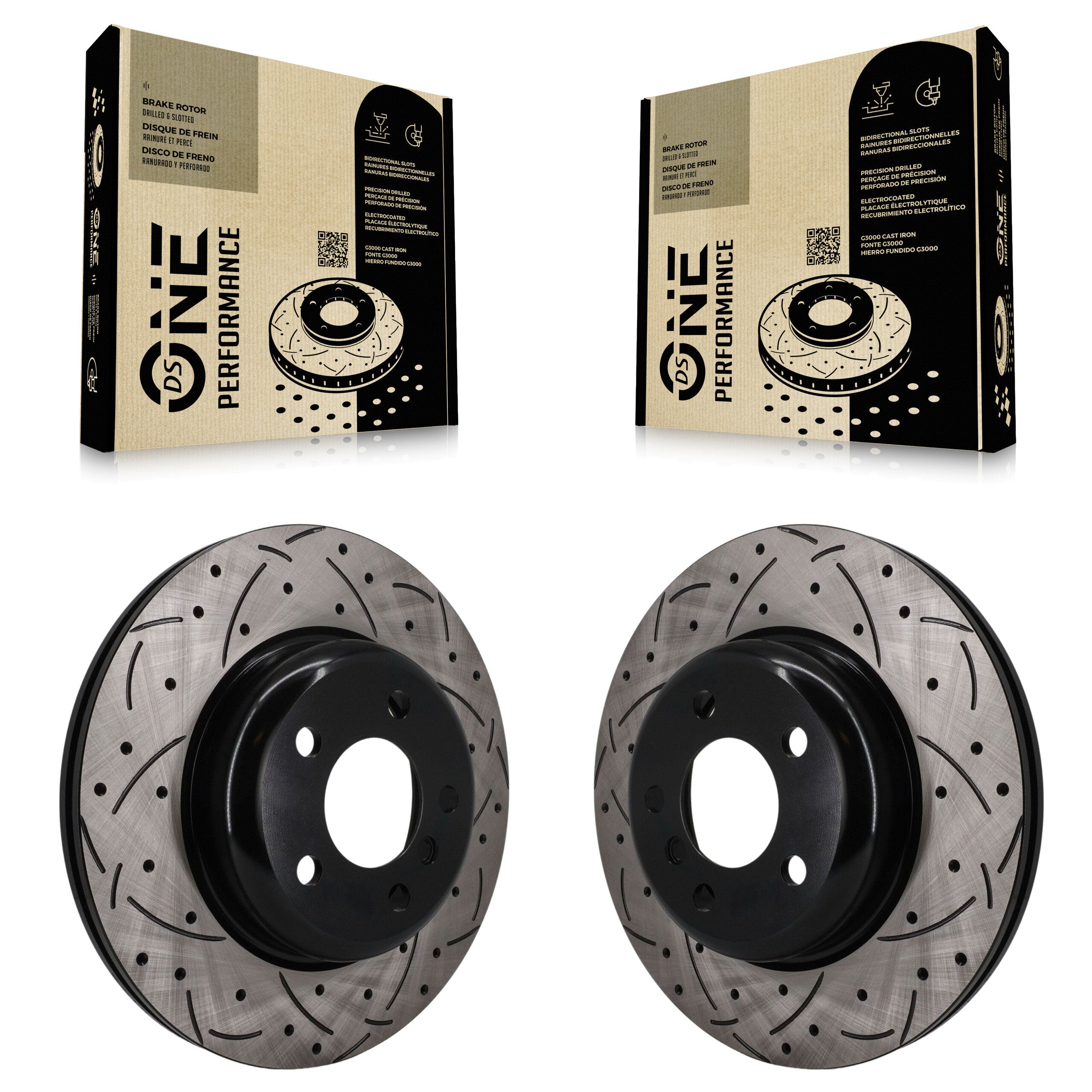 DS-One KD-100760 Disc Brake Rotor for 2011-2016 BMW 528i xDrive, BMW 528i - Front product image