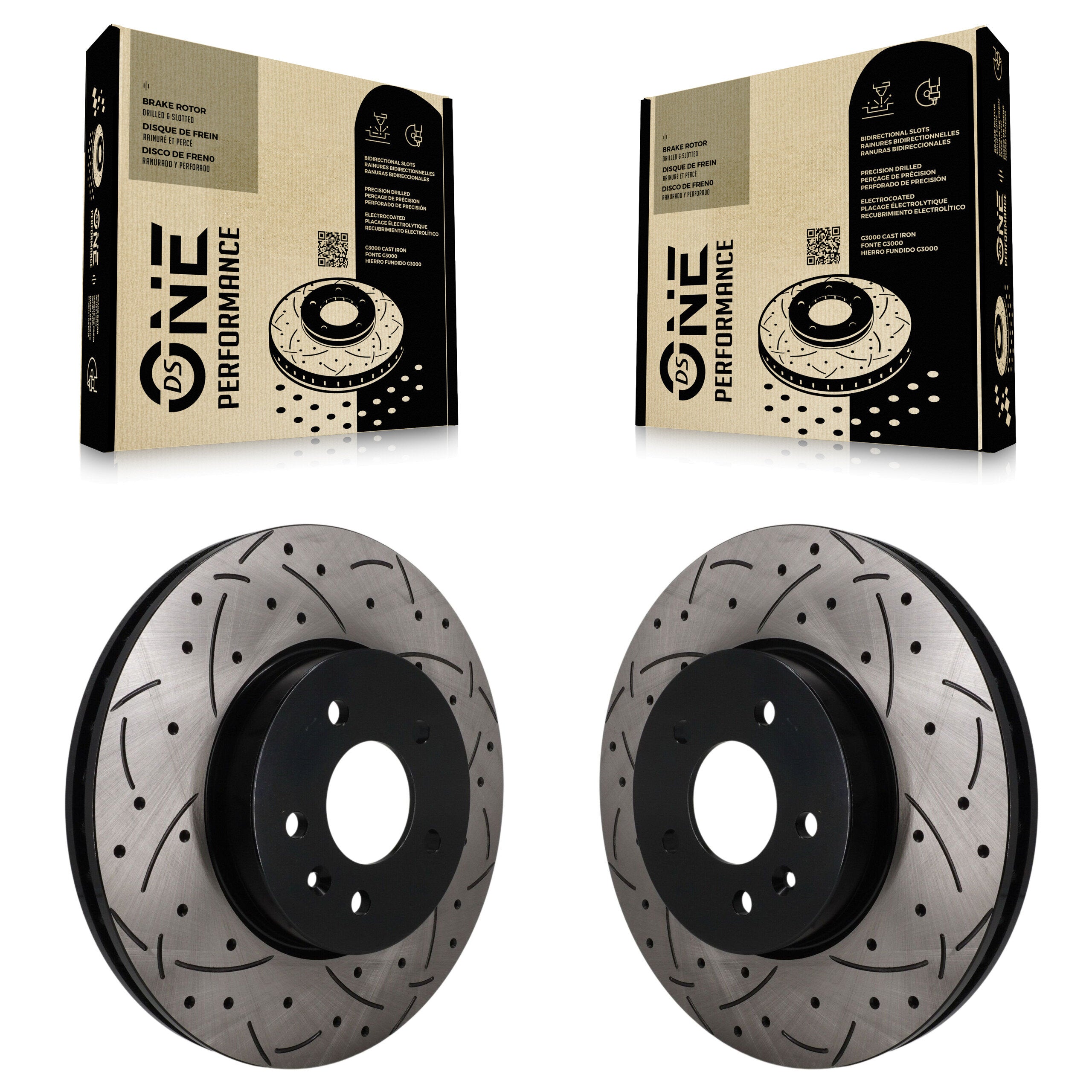 DS-One KD-100765 Disc Brake Rotor for 2013-2024 Cadillac CT4, Cadillac ATS - Front product image