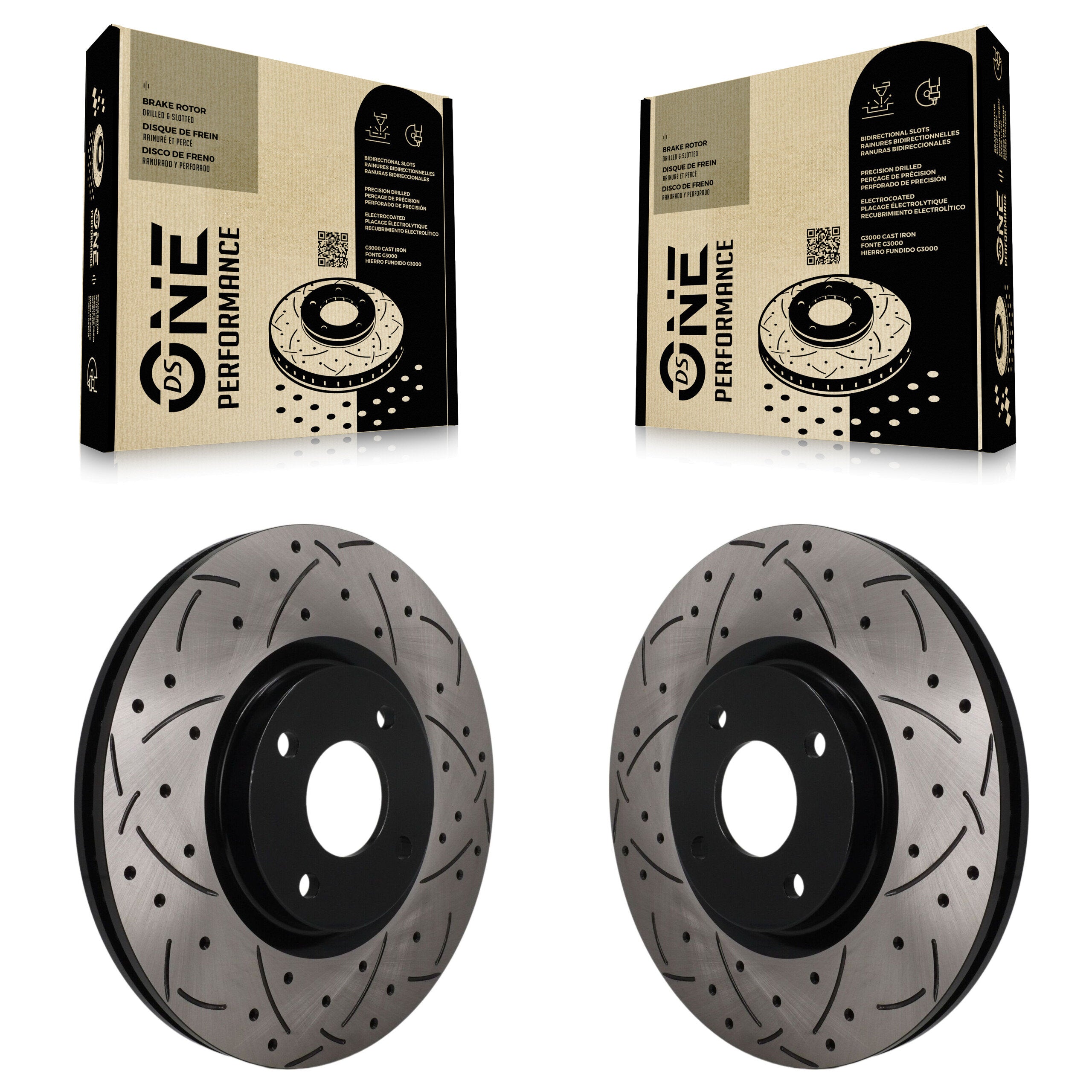 DS-One KD-100769 Disc Brake Rotor for 2018-2022 Ford EcoSport - Front product image