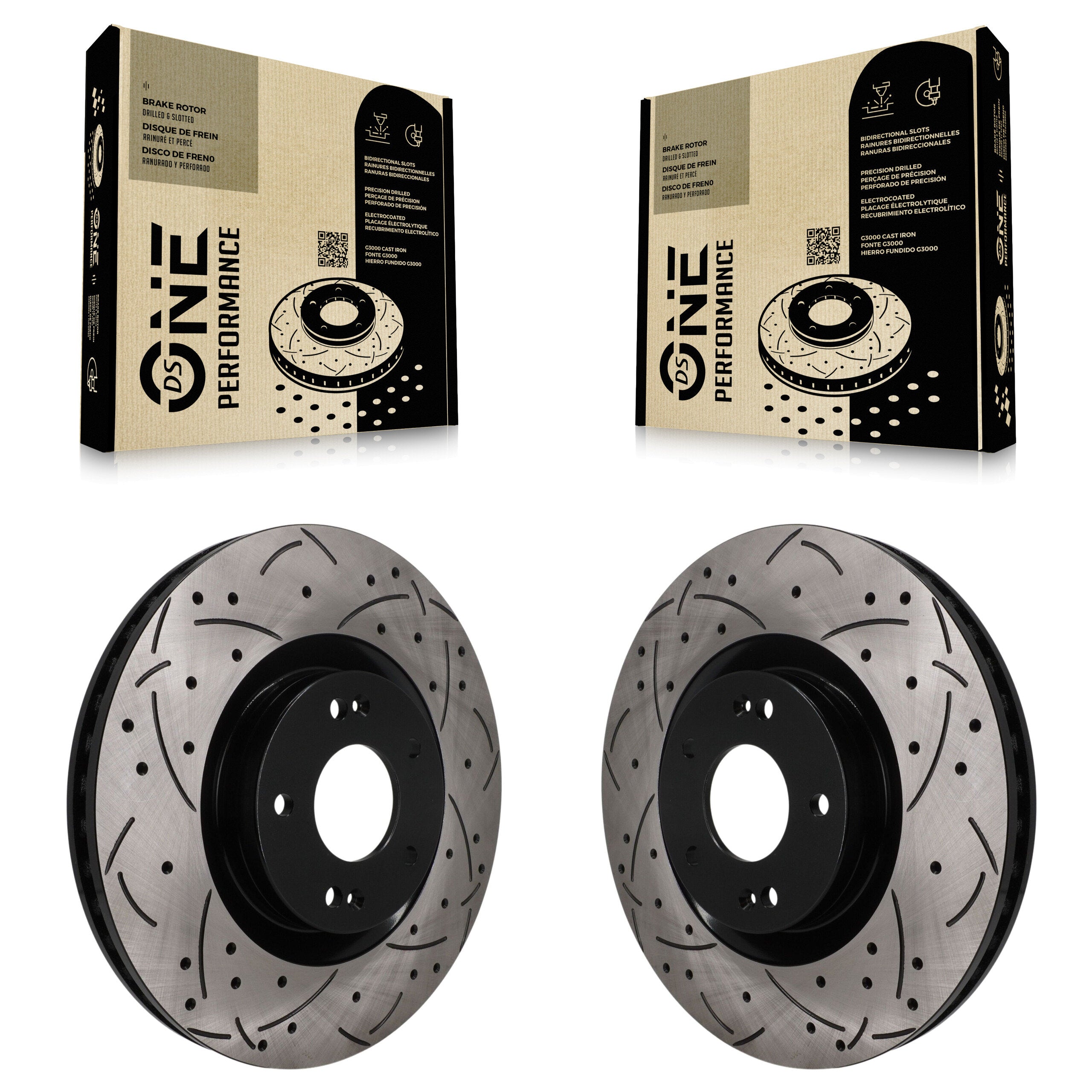 DS-One KD-100774 Disc Brake Rotor for 2021-2025 Hyundai Santa Cruz, Hyundai Santa Fe, Kia Sorento - Front product image