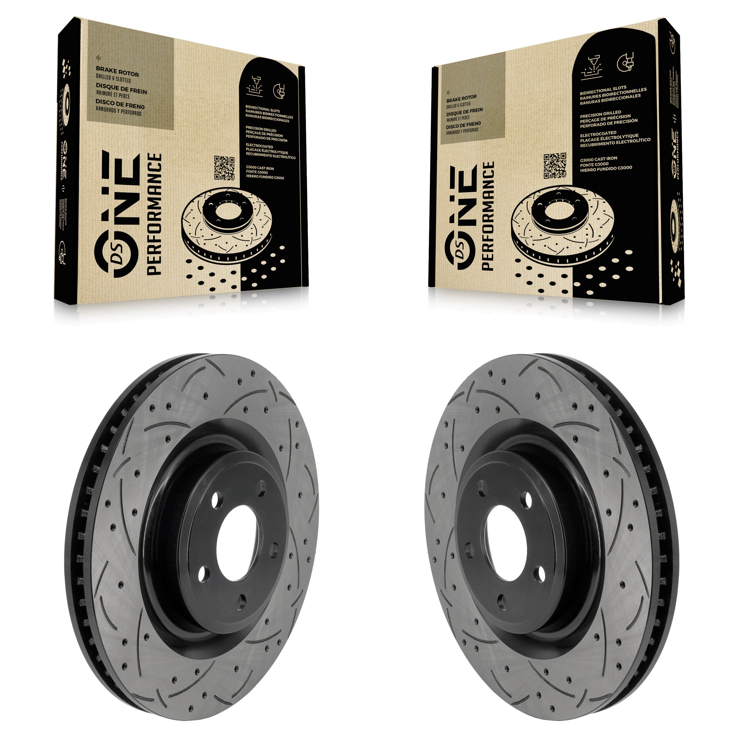 DS-One KD-100778 Disc Brake Rotor for 2020-2024 Ford Explorer, Lincoln Aviator - Front product image