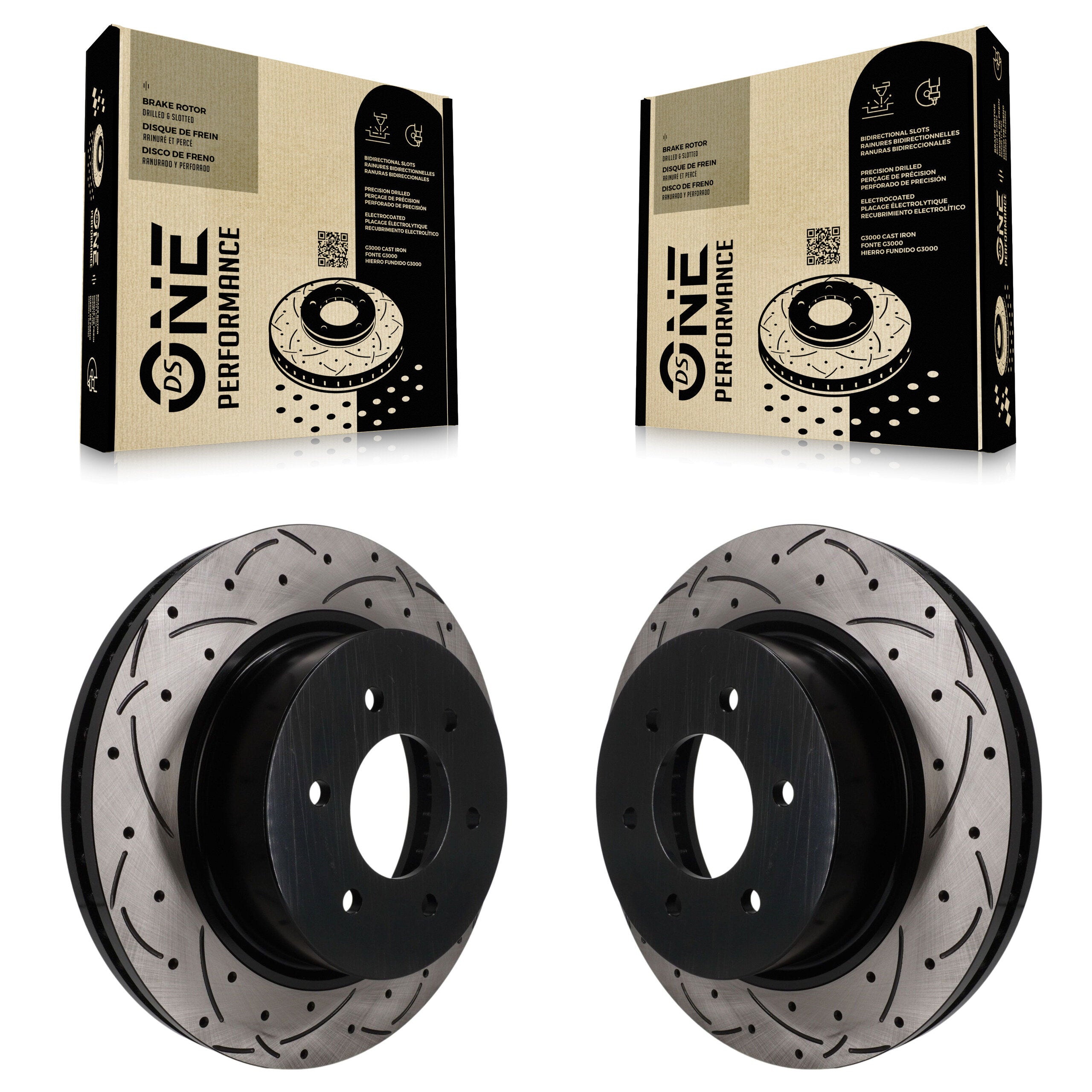 DS-One KD-100779 Disc Brake Rotor for 2016-2024 Nissan TITAN XD - Front product image