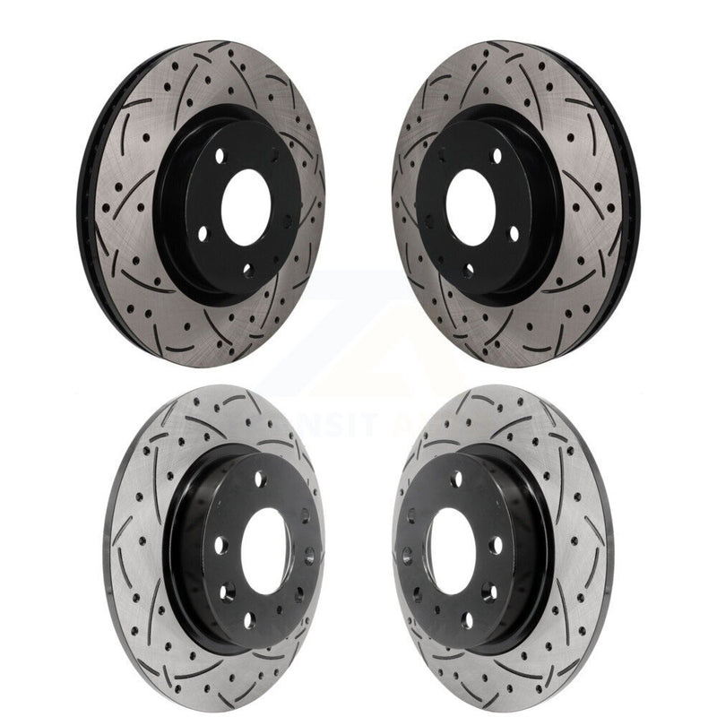 DS-One KD-100786 Disc Brake Rotor for 2019-2024 Mazda 3, Mazda 3 Sport, Mazda CX-30 - Front and Rear product image