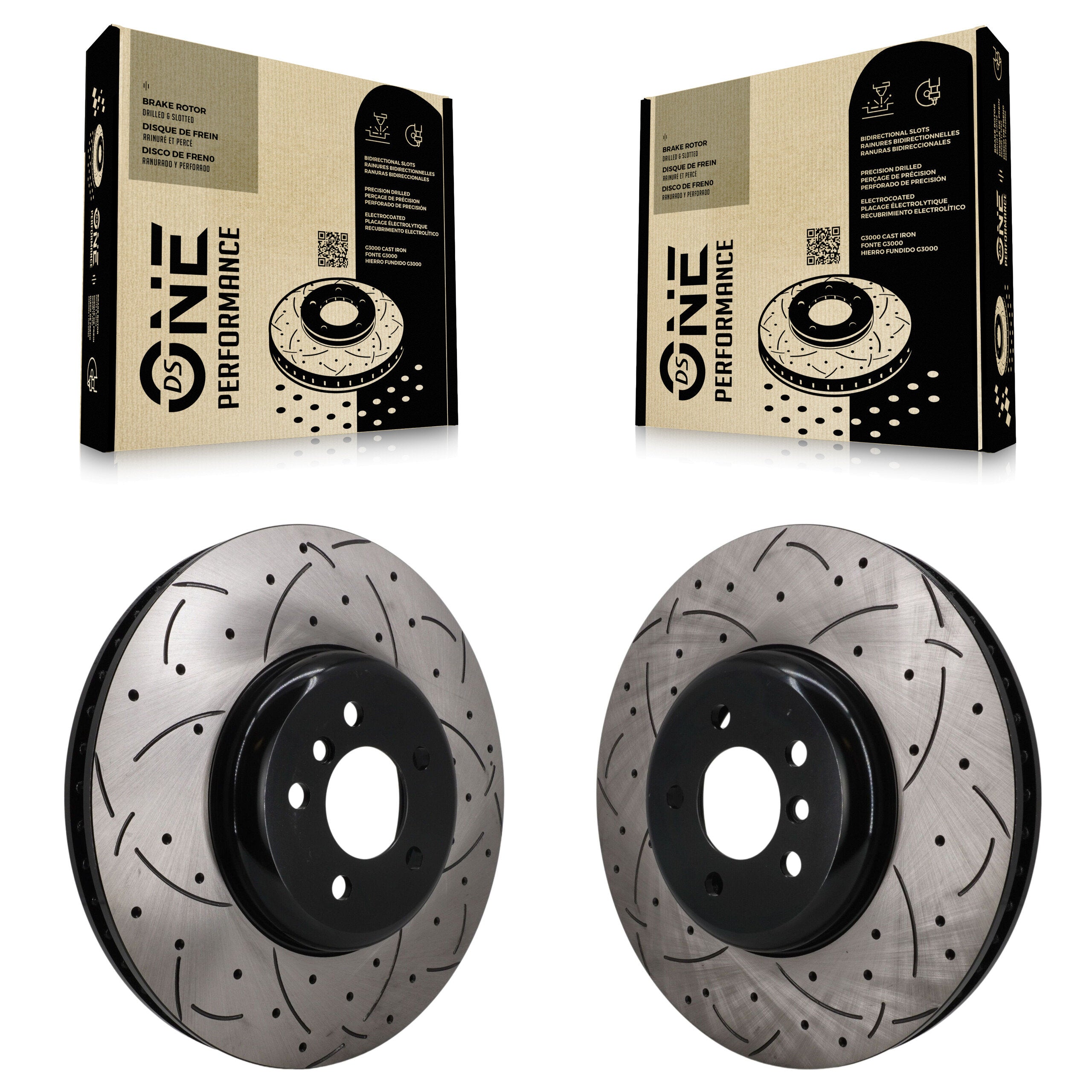 DS-One KD-100854 Disc Brake Rotor for 2009-2017 BMW 550i GT, BMW 550i GT xDrive, BMW 750i xDrive & more - Front product image
