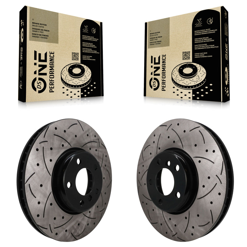 DS-One KD-100855 Disc Brake Rotor for 2010-2018 BMW 740Ld xDrive, BMW 528i, BMW 650i Gran Coupe & more - Front product image