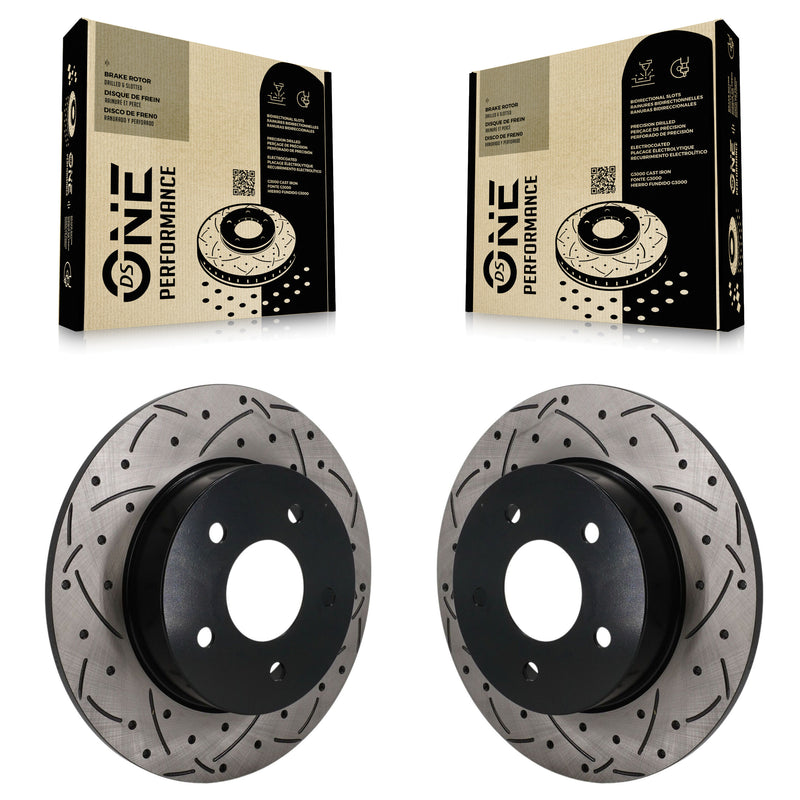 DS-One KD-100860 Disc Brake Rotor for 2019-2025 Nissan Kicks, Nissan Altima - Rear product image