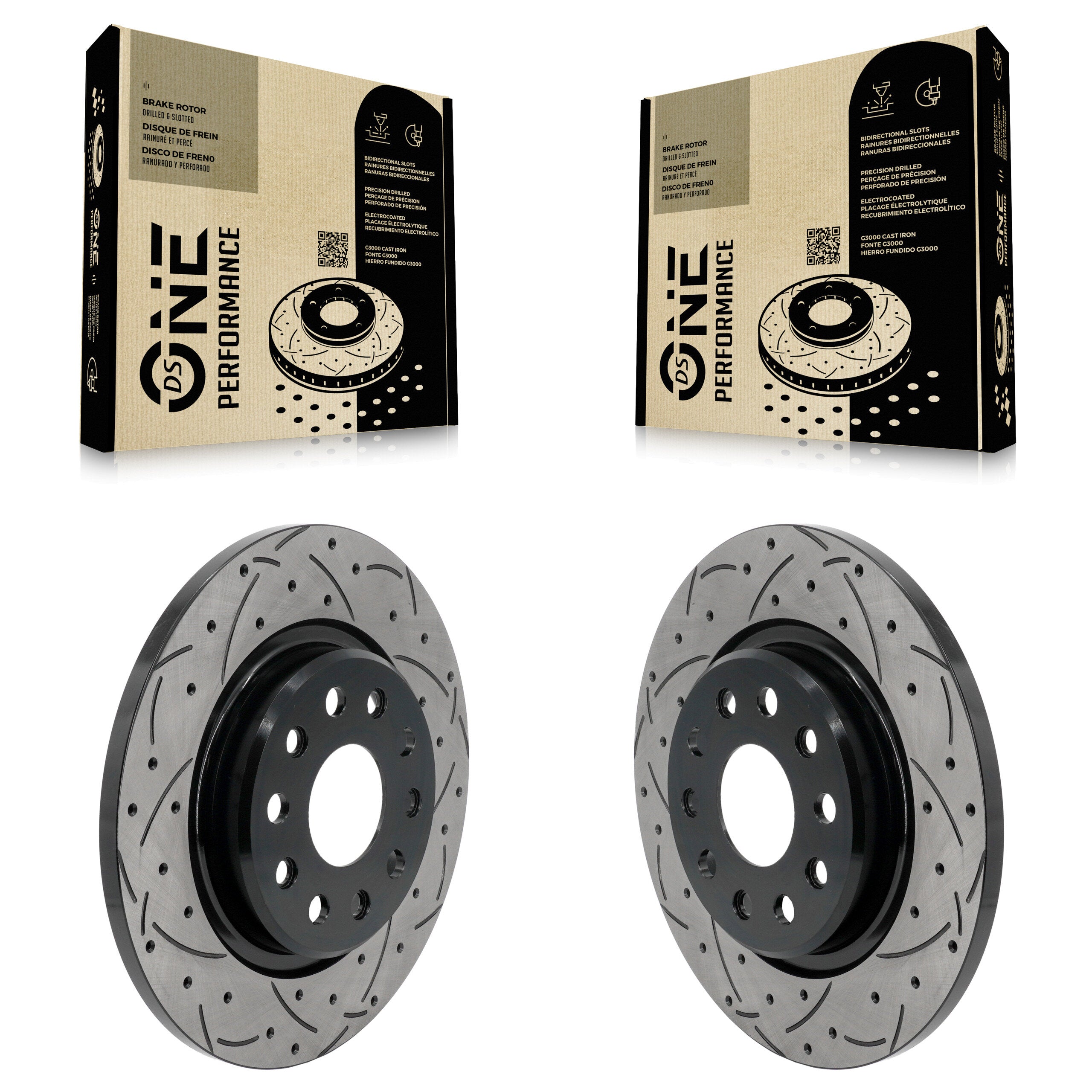 DS-One KD-100877 Disc Brake Rotor for 2021-2024 Jeep Grand Cherokee, Jeep Grand Cherokee L - Rear product image