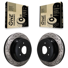 DS-One KD-100881 Disc Brake Rotor for 2016-2024 Nissan TITAN XD - Rear product image