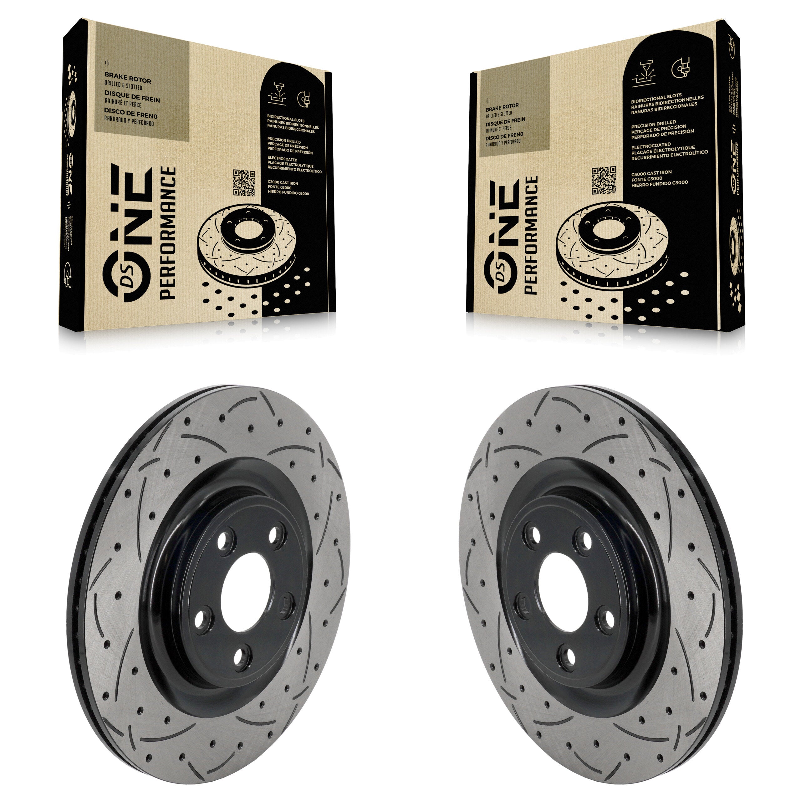 DS-One KD-100883 Disc Brake Rotor for 2014-2021 Jaguar XJ, Jaguar F-Type - Rear product image