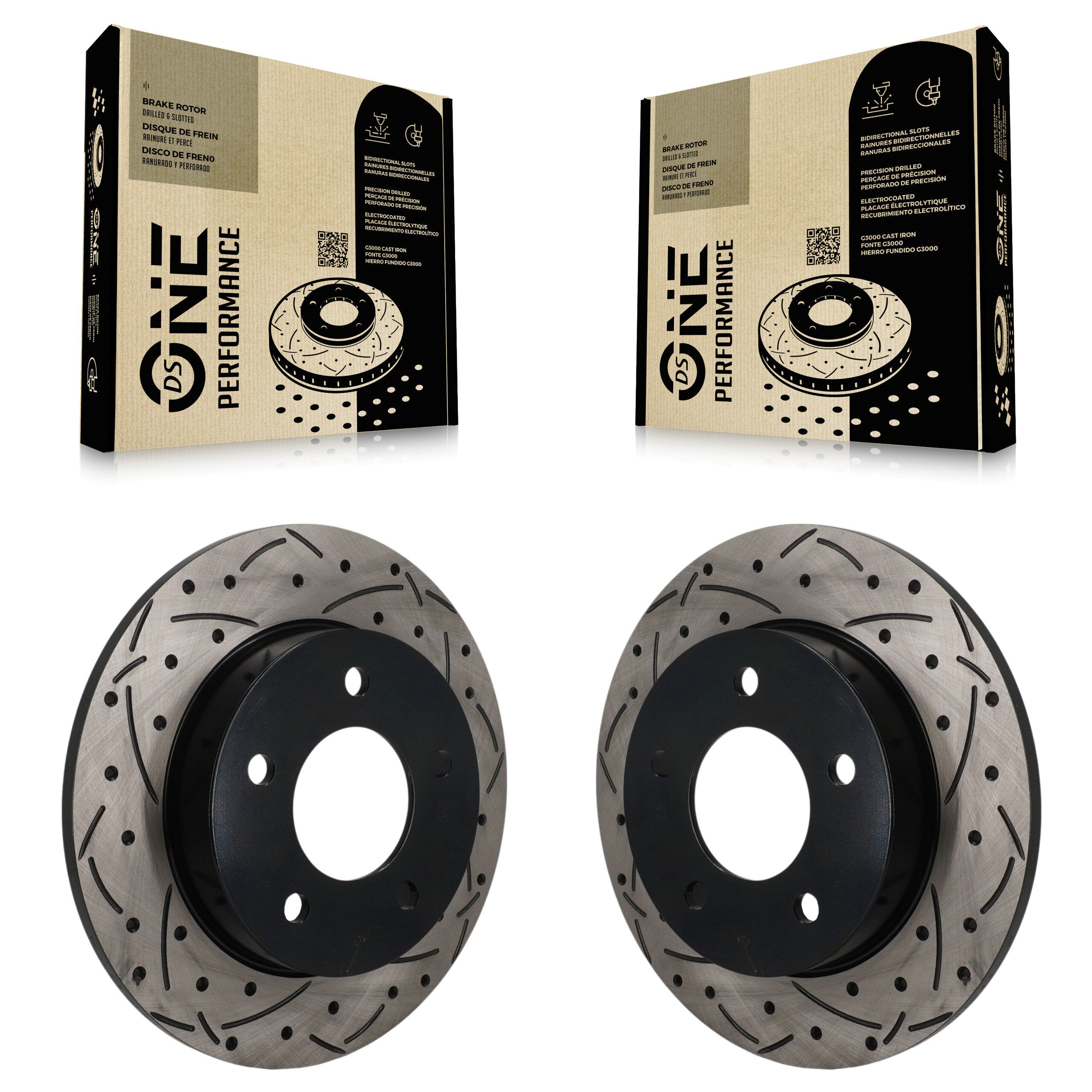 DS-One KD-100887 Disc Brake Rotor for 2004-2013 Mazda 3 Sport, Mazda 3 - Rear product image