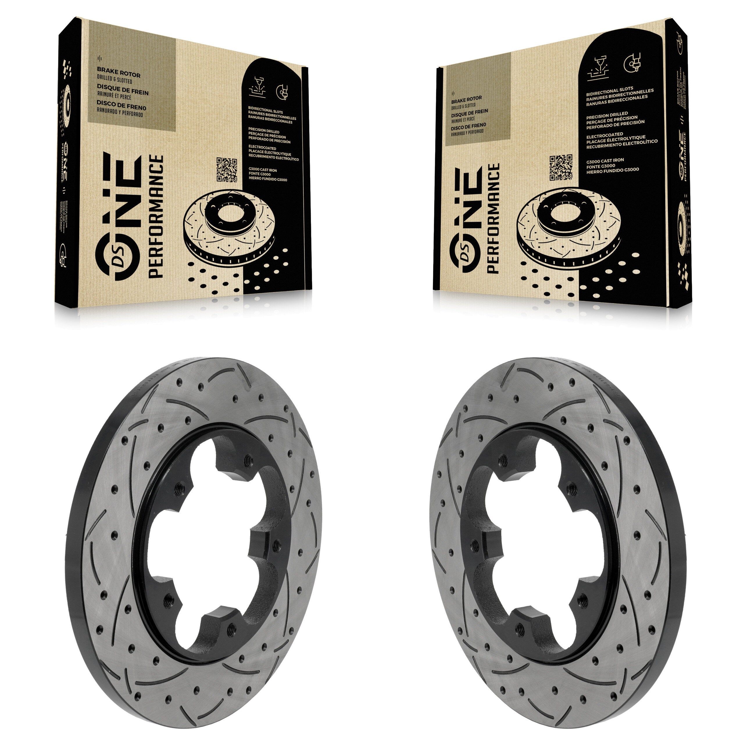 DS-One KD-100888 Disc Brake Rotor for 2015-2023 Ford Transit-350 HD, Ford Transit-150, Ford Transit-250 & more - Rear product image