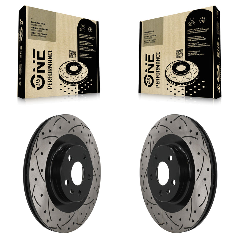 DS-One KD-100896 Disc Brake Rotor for 2016-2025 Volvo V60 Cross Country, Volvo S60, Volvo S90 & more - Rear product image