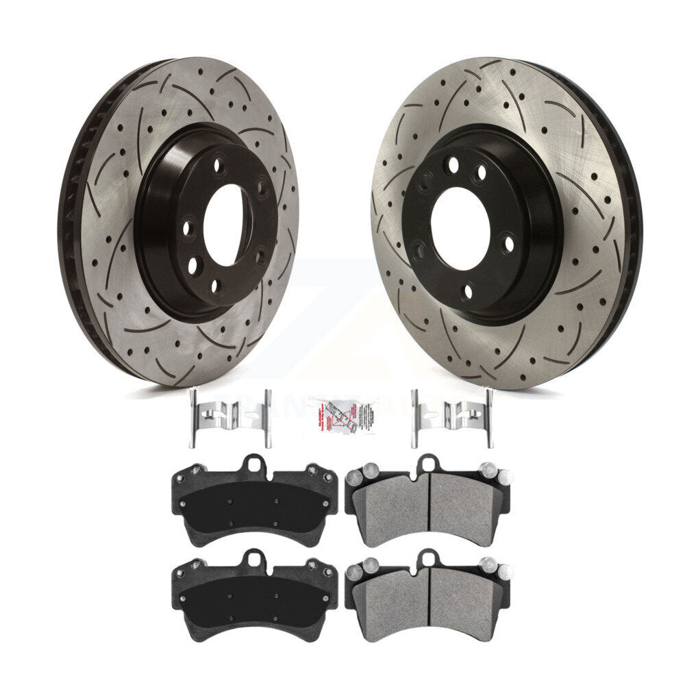 Transit Auto KDA-100002 Disc Brake Kit for 2003-2015 Audi Q7, Porsche Cayenne, Volkswagen Touareg - Front product image