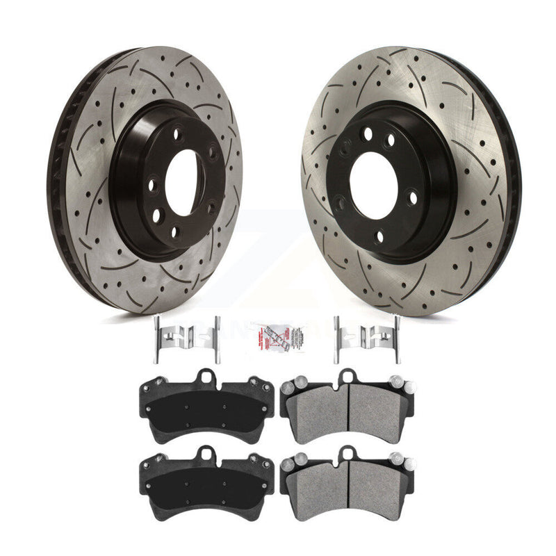 Transit Auto KDA-100002 Disc Brake Kit for 2003-2015 Audi Q7, Porsche Cayenne, Volkswagen Touareg - Front product image