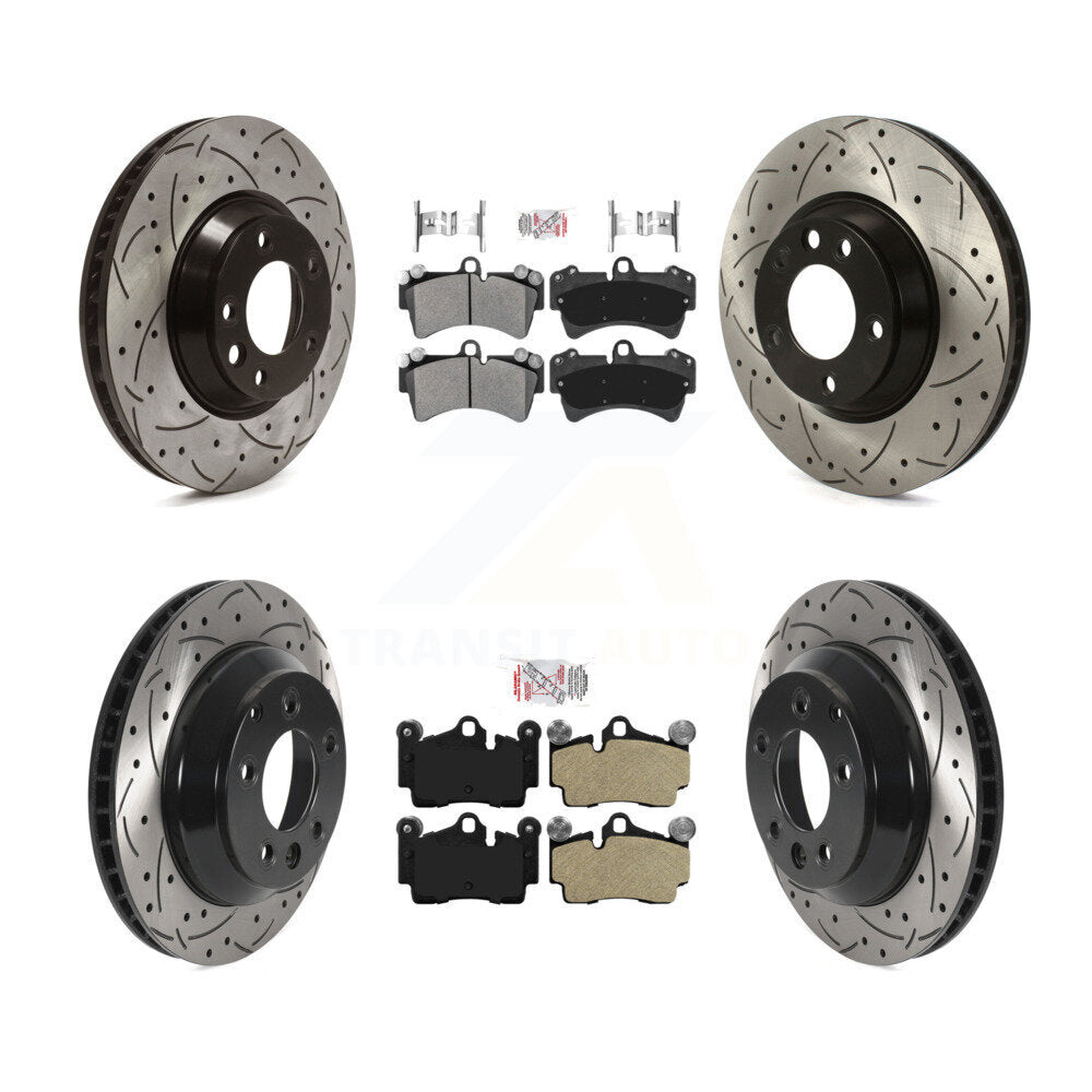 Transit Auto KDA-100007 Disc Brake Kit for 2004-2015 Audi Q7, Volkswagen Touareg - Front and Rear product image