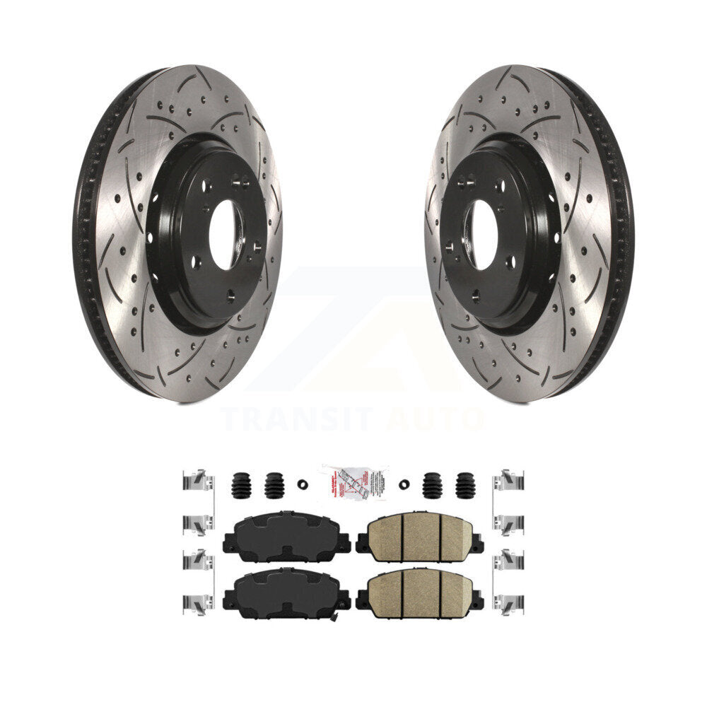 Transit Auto KDA-100015 Disc Brake Kit for 2017 Honda Accord - Front product image