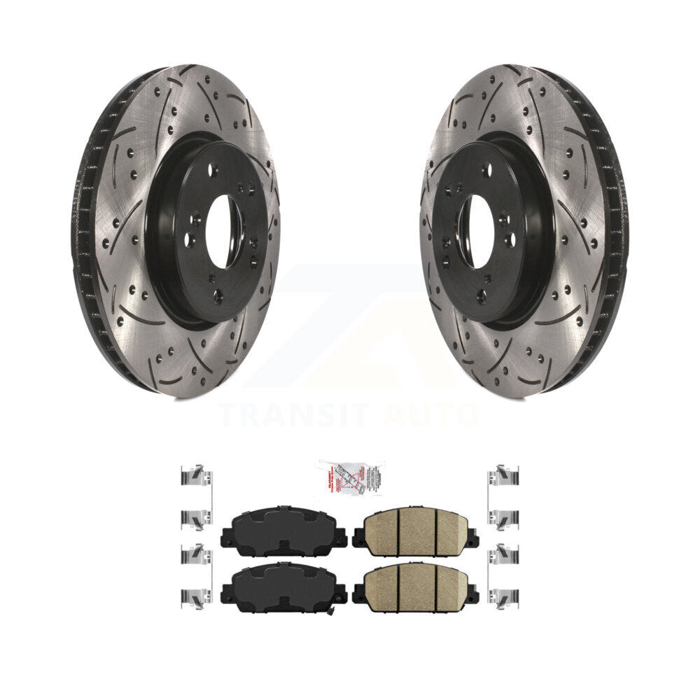 Transit Auto KDA-100016 Disc Brake Kit for 2013-2024 Honda Accord - Front product image