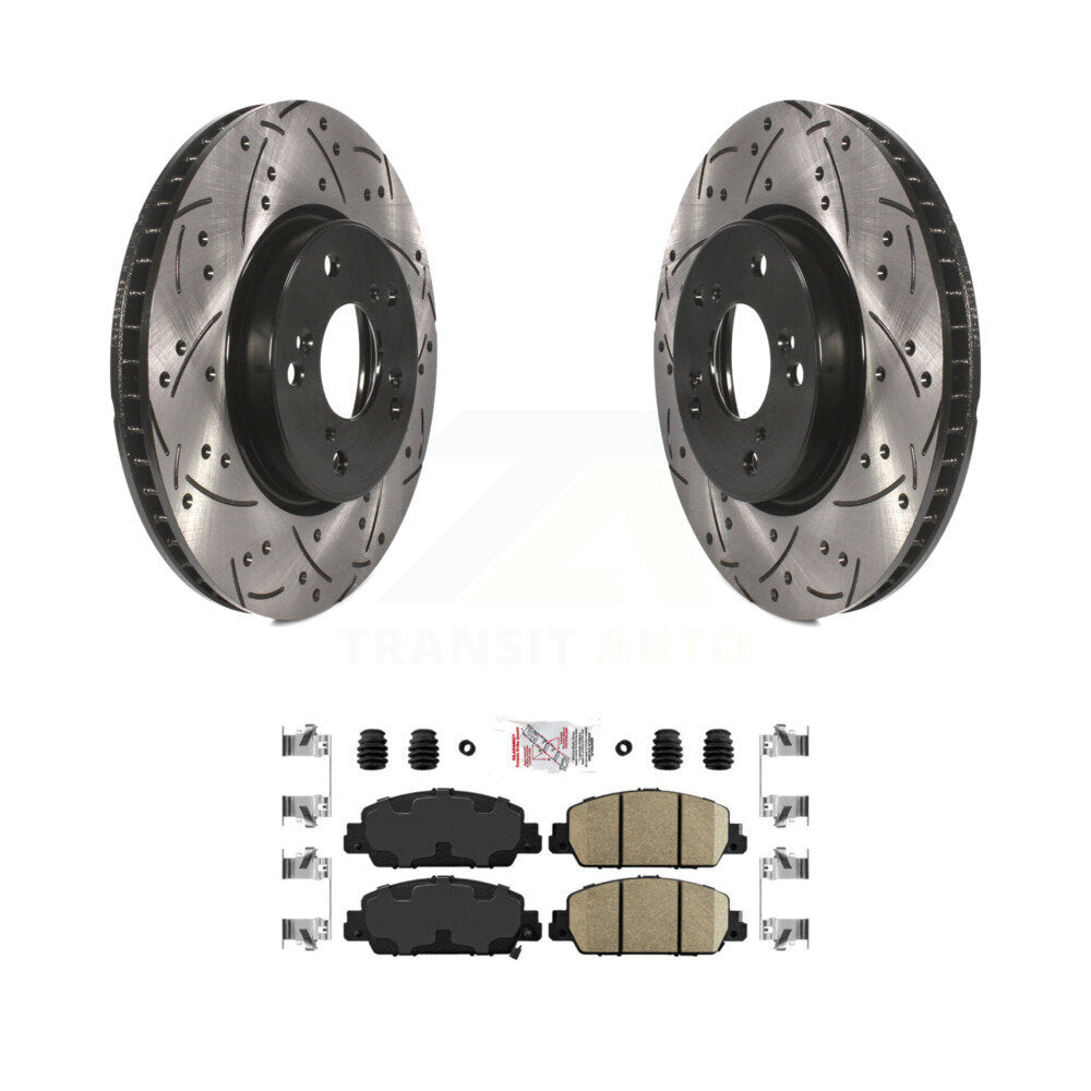 Transit Auto KDA-100017 Disc Brake Kit for 2013-2024 Honda Accord - Front product image