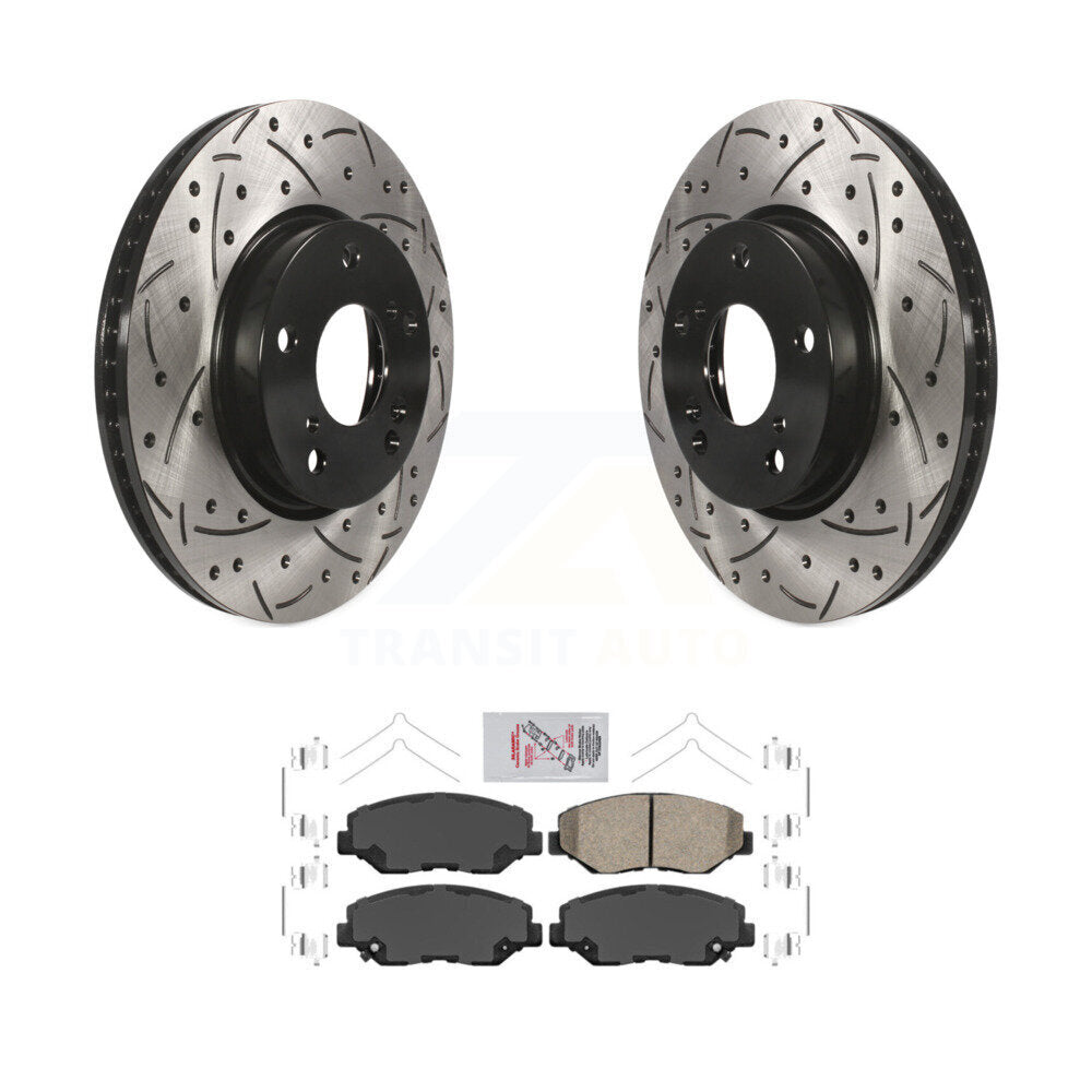 Transit Auto KDA-100026 Disc Brake Kit for 2016-2021 Honda Civic - Front product image
