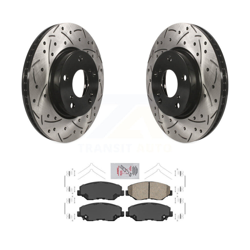 Transit Auto KDA-100026 Disc Brake Kit for 2016-2021 Honda Civic - Front product image