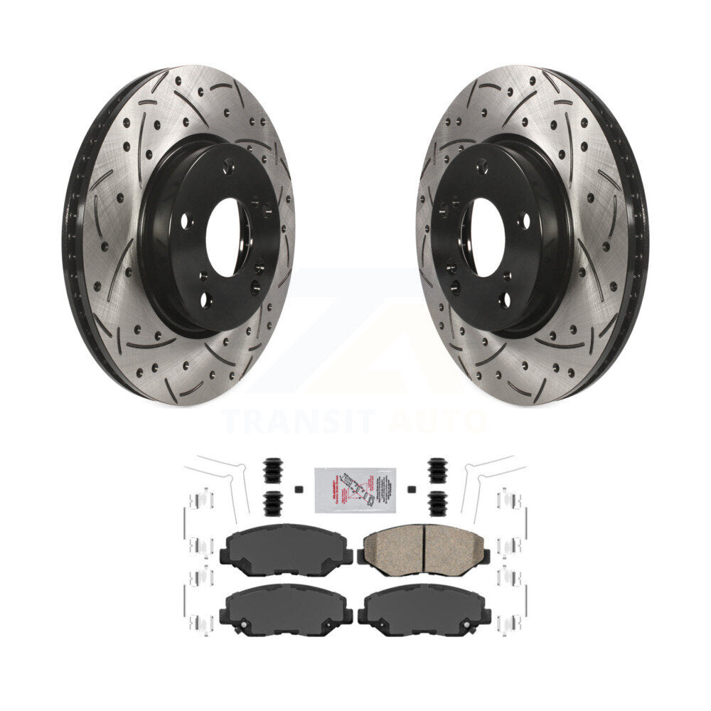 Transit Auto KDA-100027 Disc Brake Kit for 2016-2021 Honda Civic - Front product image