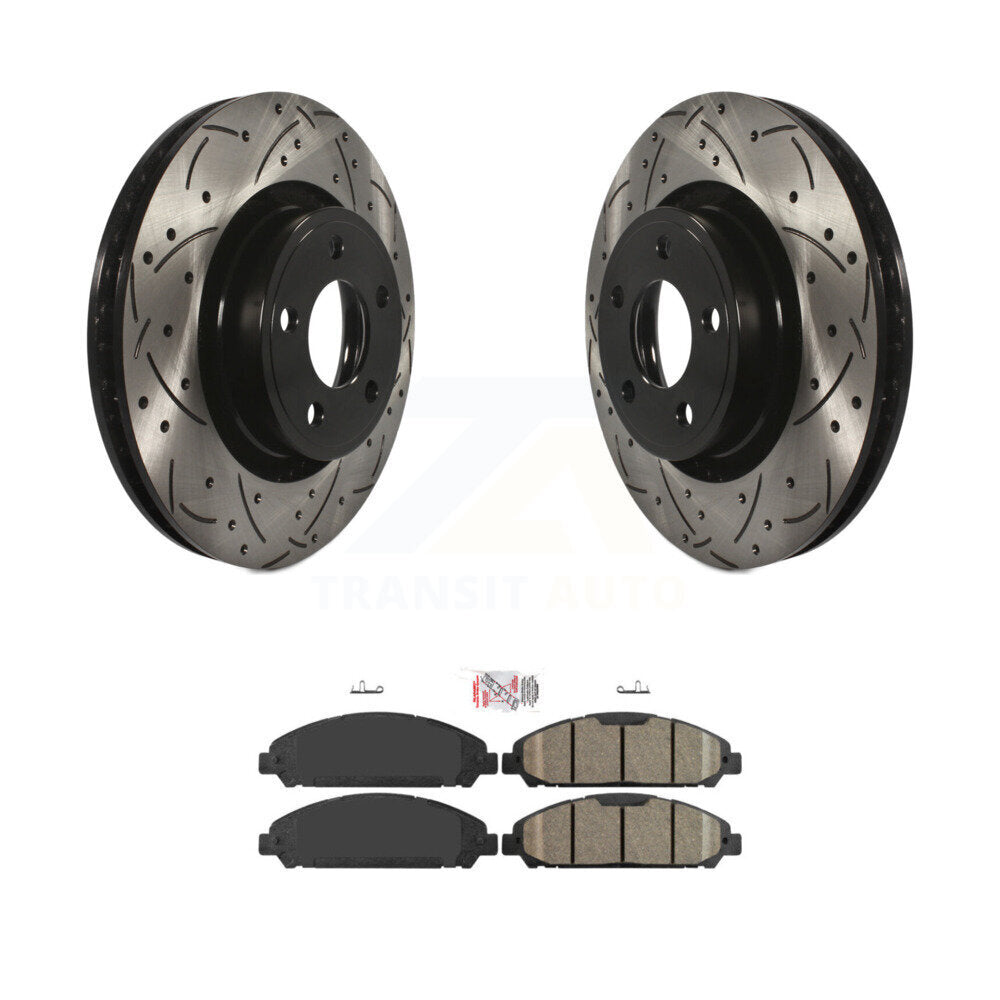Transit Auto KDA-100030 Disc Brake Kit for 2015-2020 Ford Mustang - Front product image