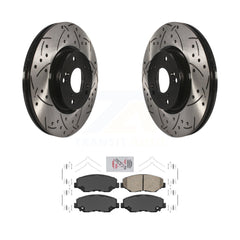 Transit Auto KDA-100034 Disc Brake Kit for 2005-2015 Acura ILX, Honda Civic, Honda CR-V - Front product image