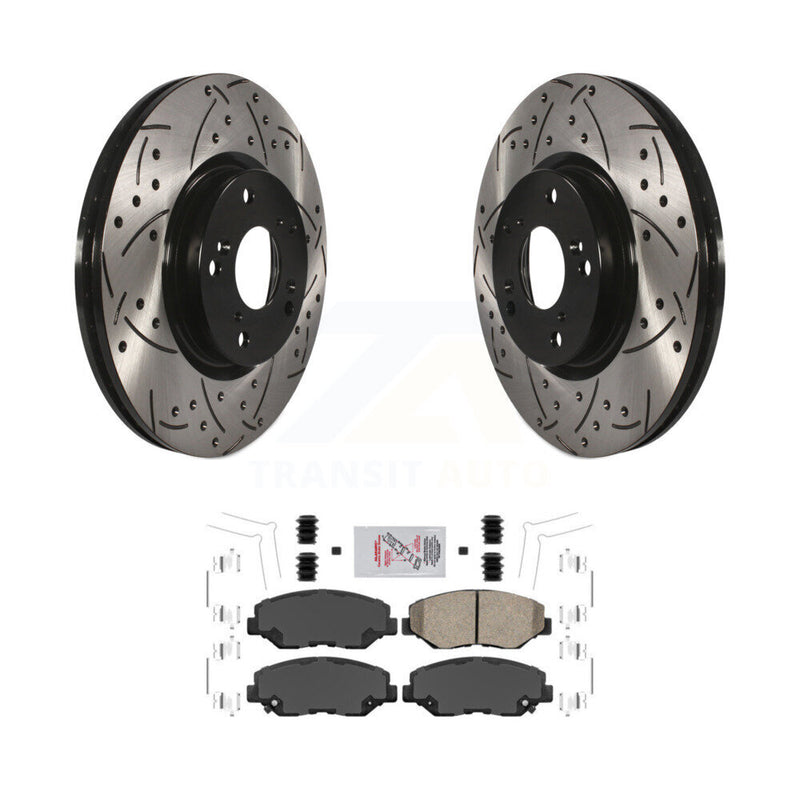 Transit Auto KDA-100035 Disc Brake Kit for 2005-2015 Acura ILX, Honda Civic, Honda CR-V - Front product image
