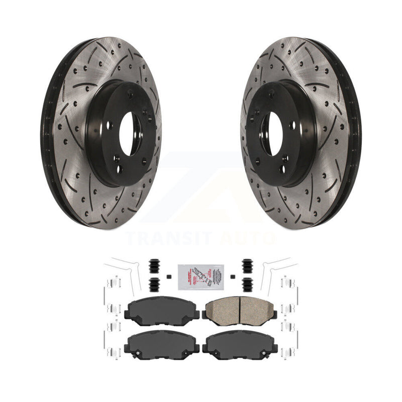 Transit Auto KDA-100037 Disc Brake Kit for 2013-2016 Honda CR-Z, Honda Civic - Front product image